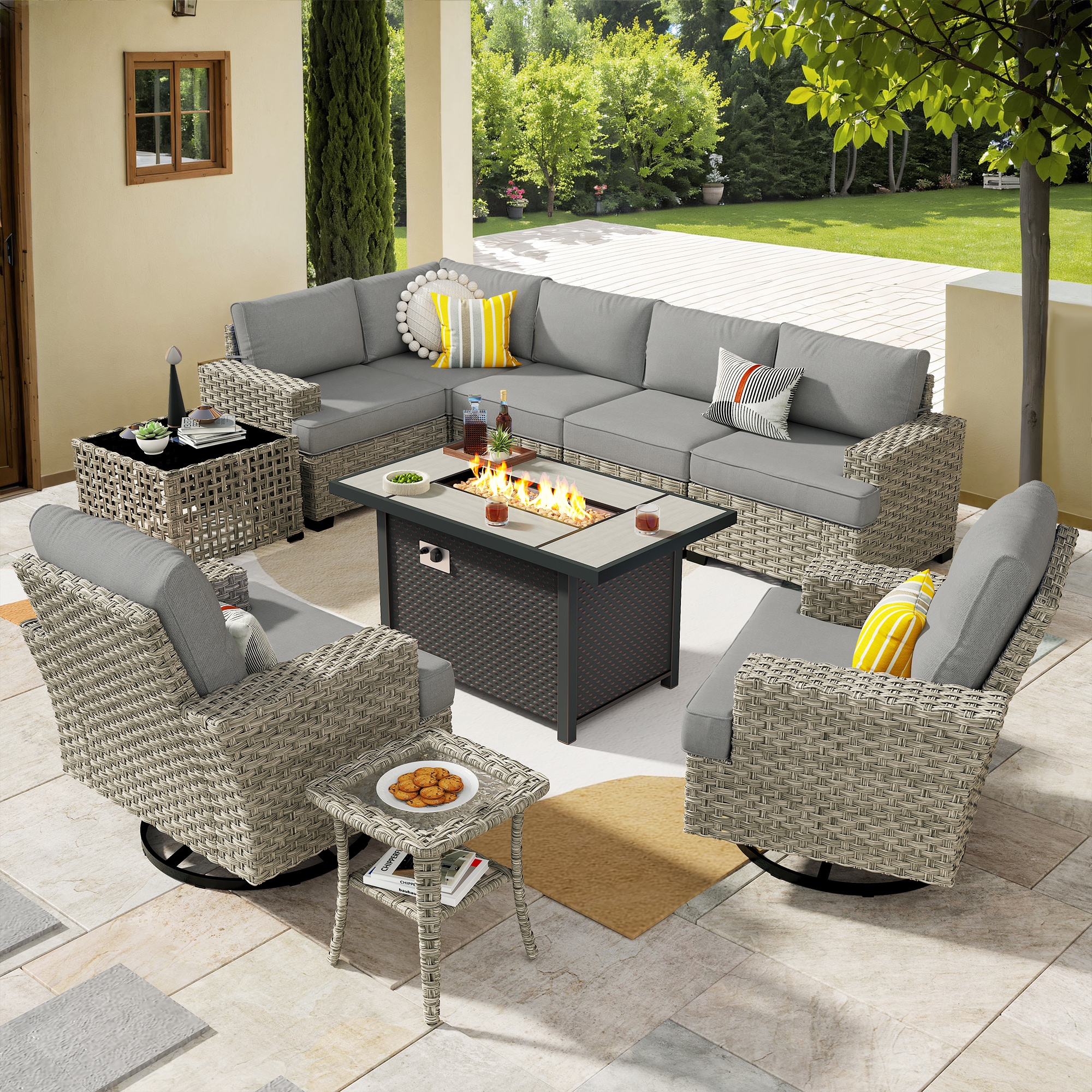 Pouuin SDFPTYZBS209 Patio-Sofas-Daybeds - View #11