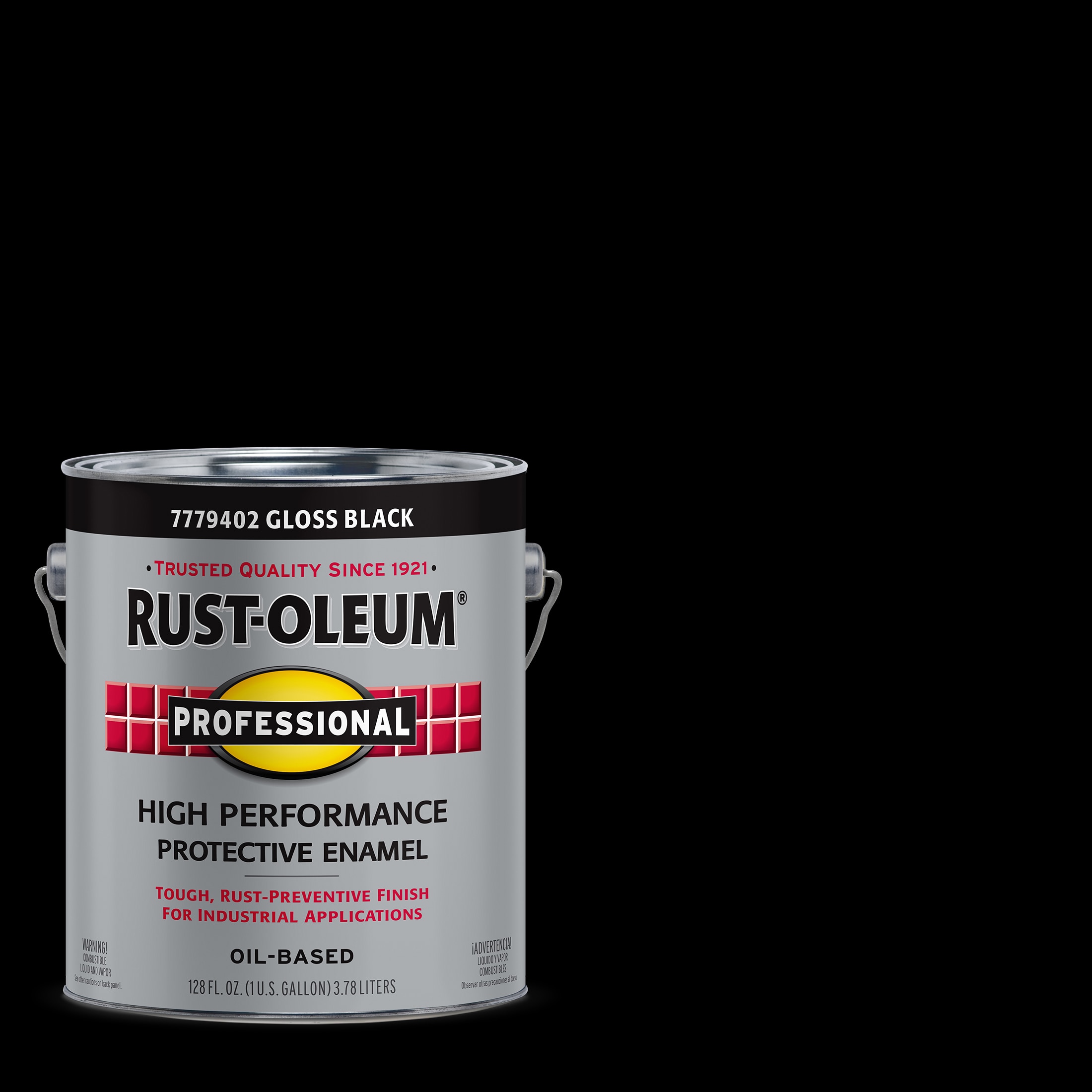 Rust-Oleum Professional Gloss Black Interior/Exterior Oil-based ...