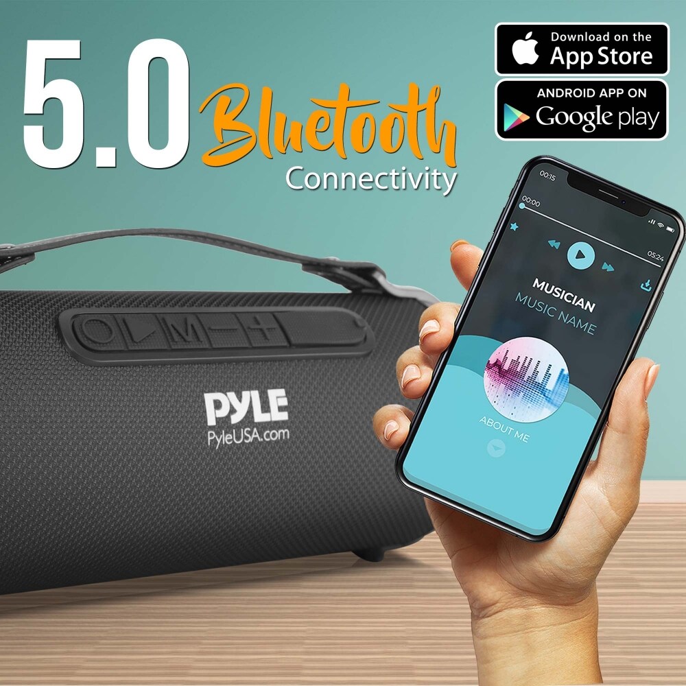 Pyle PBMSPG1BK Portable-Speakers - View #4