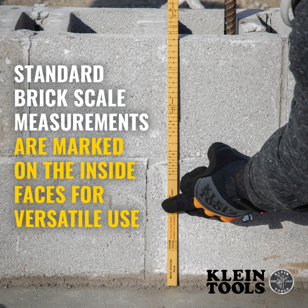 Klein Tools 91163B Yardsticks-Rulers - View #3
