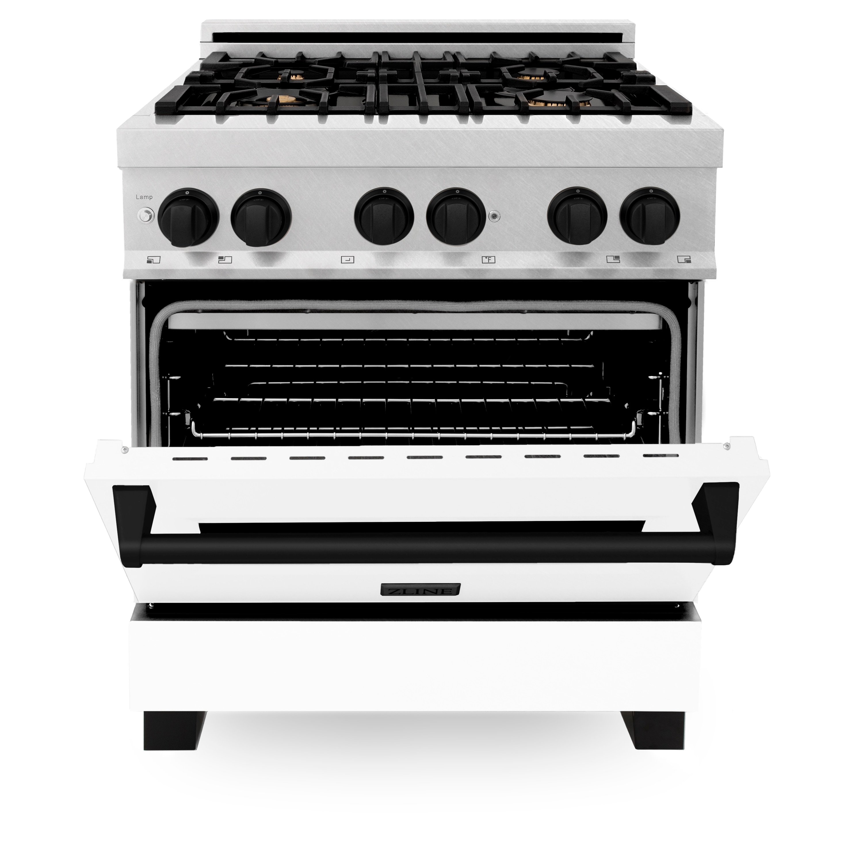ZLINE KITCHEN & BATH RASZ-WM-30-MB Dual-Fuel-Ranges - View #5