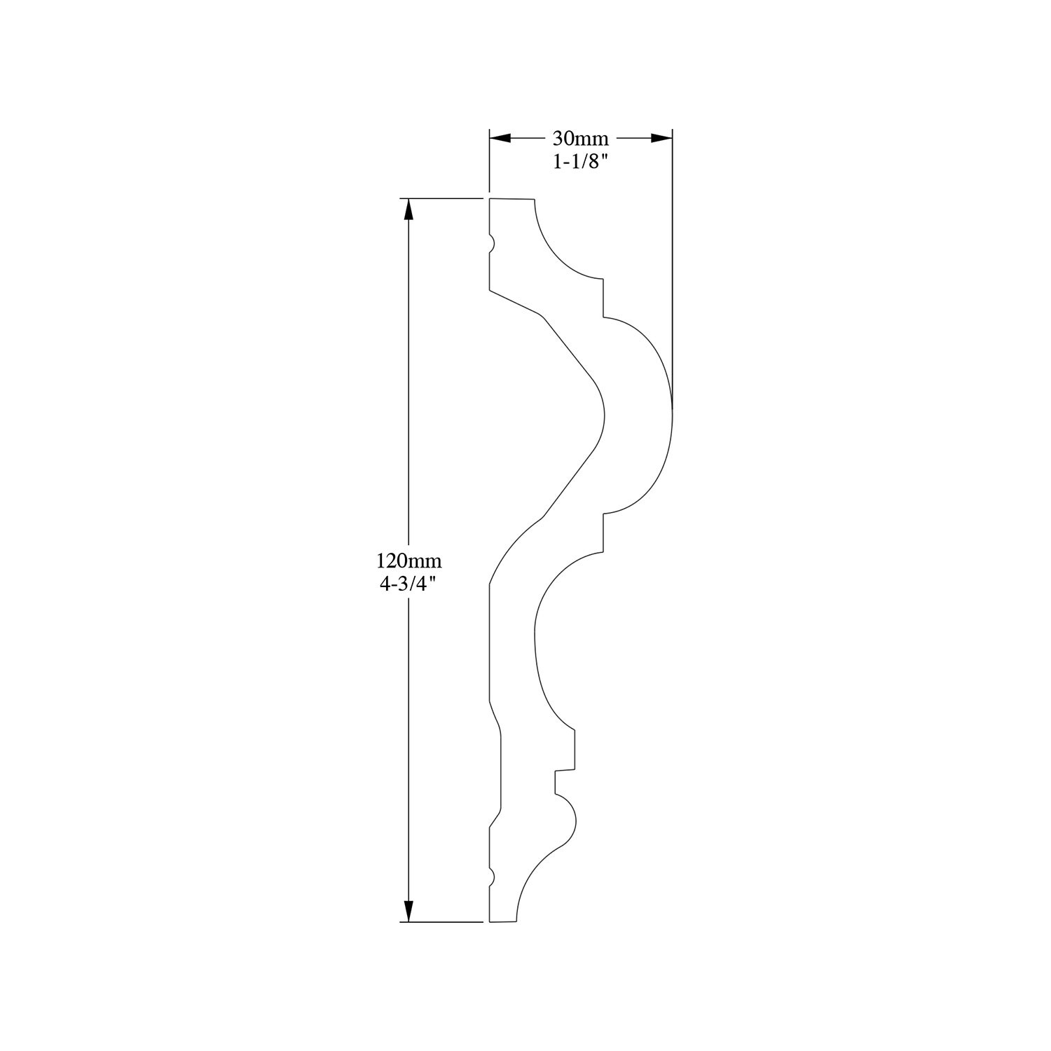 Orac Decor P8050 Wall-Panel-Moulding - View #2