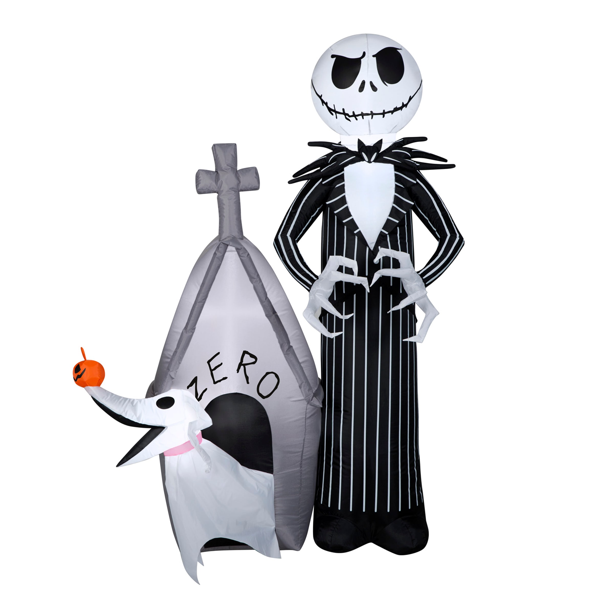National Tree Company GE9-224416-1 4.99-ft Lighted Skeleton Inflatable