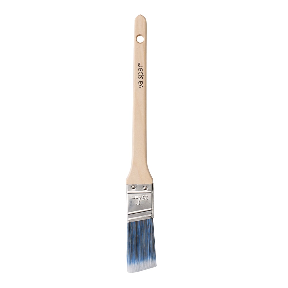 Valspar 1-in Reusable Polyester Angle Paint Brush (Sash Brush) in