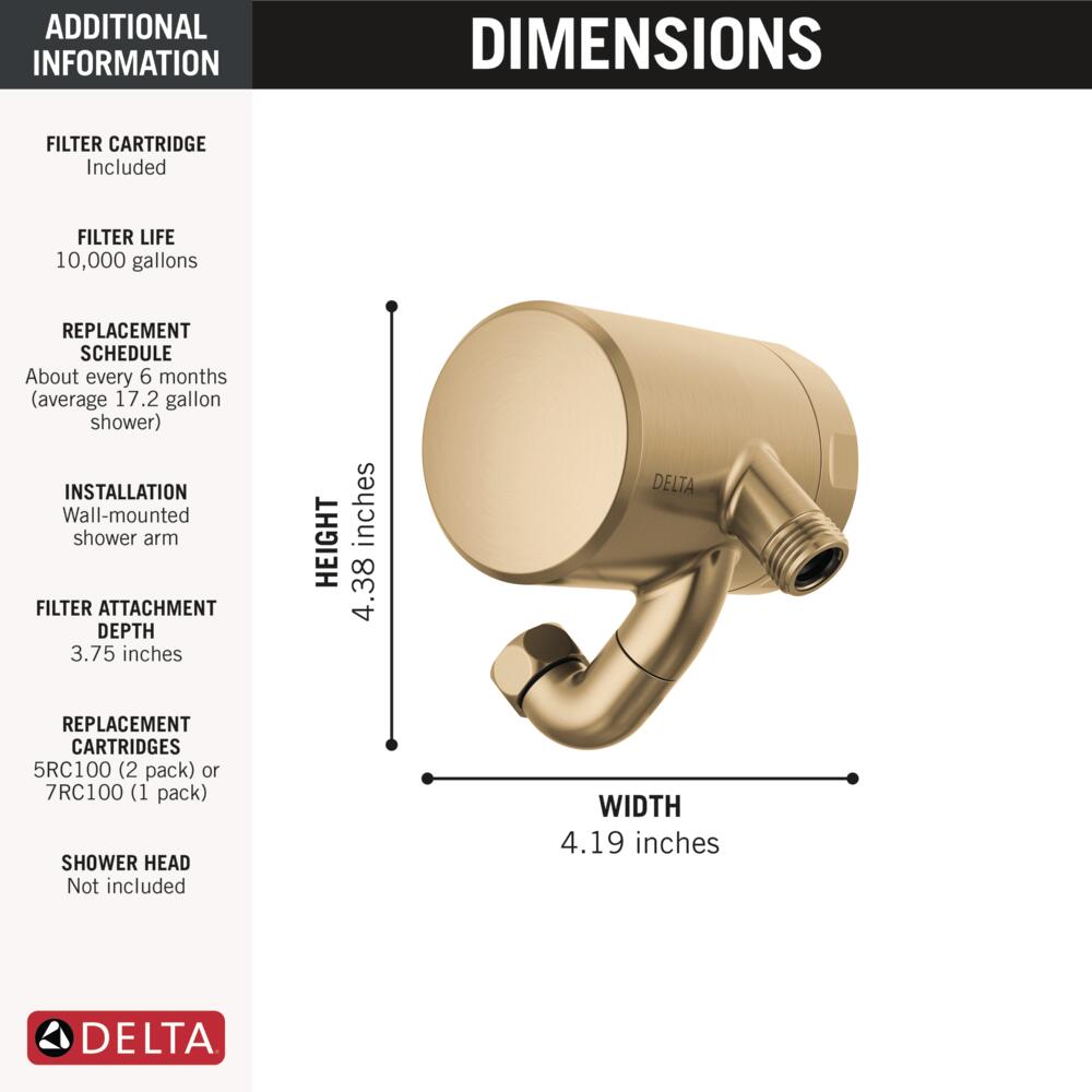 Delta 5SF100-CZ Shower-Head-Filters - View #8