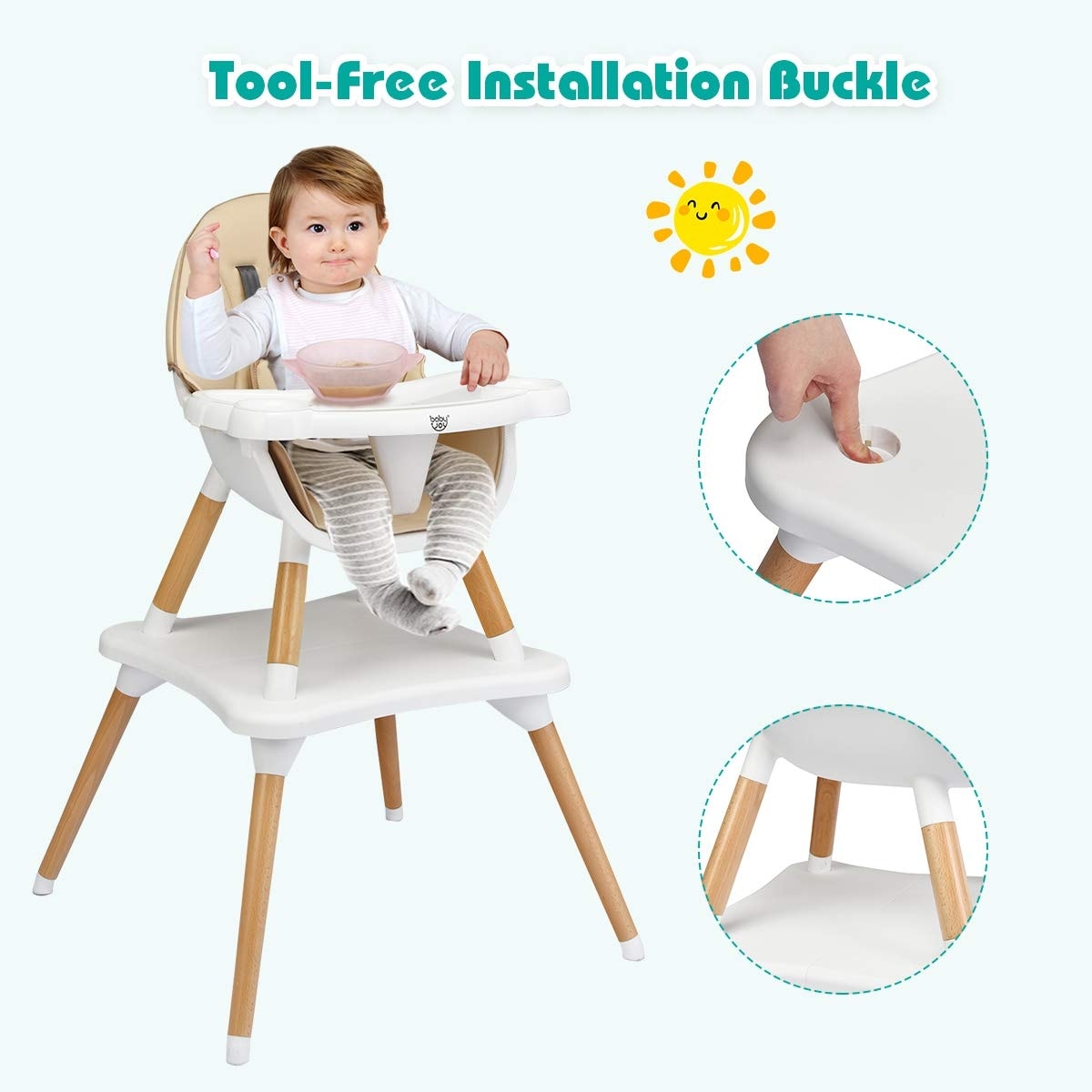 CASAINC WF-HYSN-0484SA Kids-Chairs - View #2