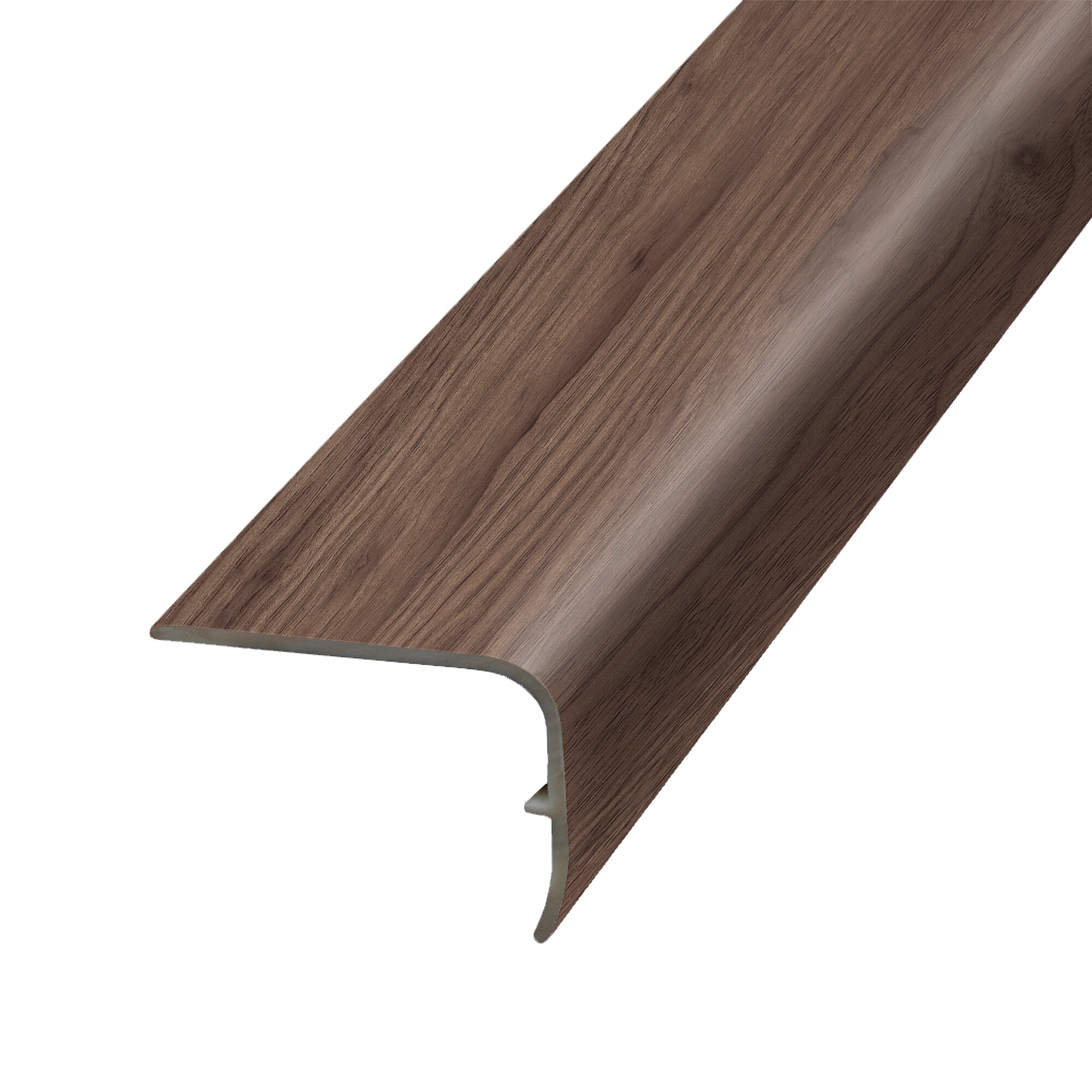 Mohawk RVSNP-05984 Elite 1.88-Inches x 78.7-Inches x 1.32-Inches Lupine Hickory Finished Vinyl Overlap Stair Nosing