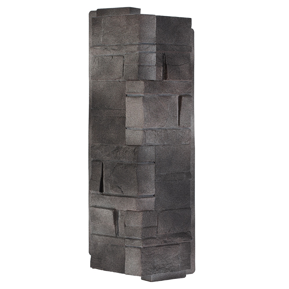 Novik 120540009E Outside Corner 6.3 Linear feet Lava Faux stone veneer