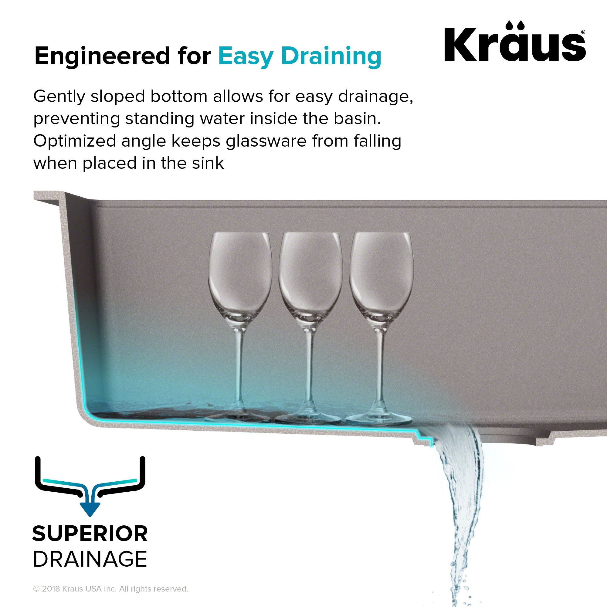 Kraus KGD-441BROWN Kitchen-Sinks - View #5