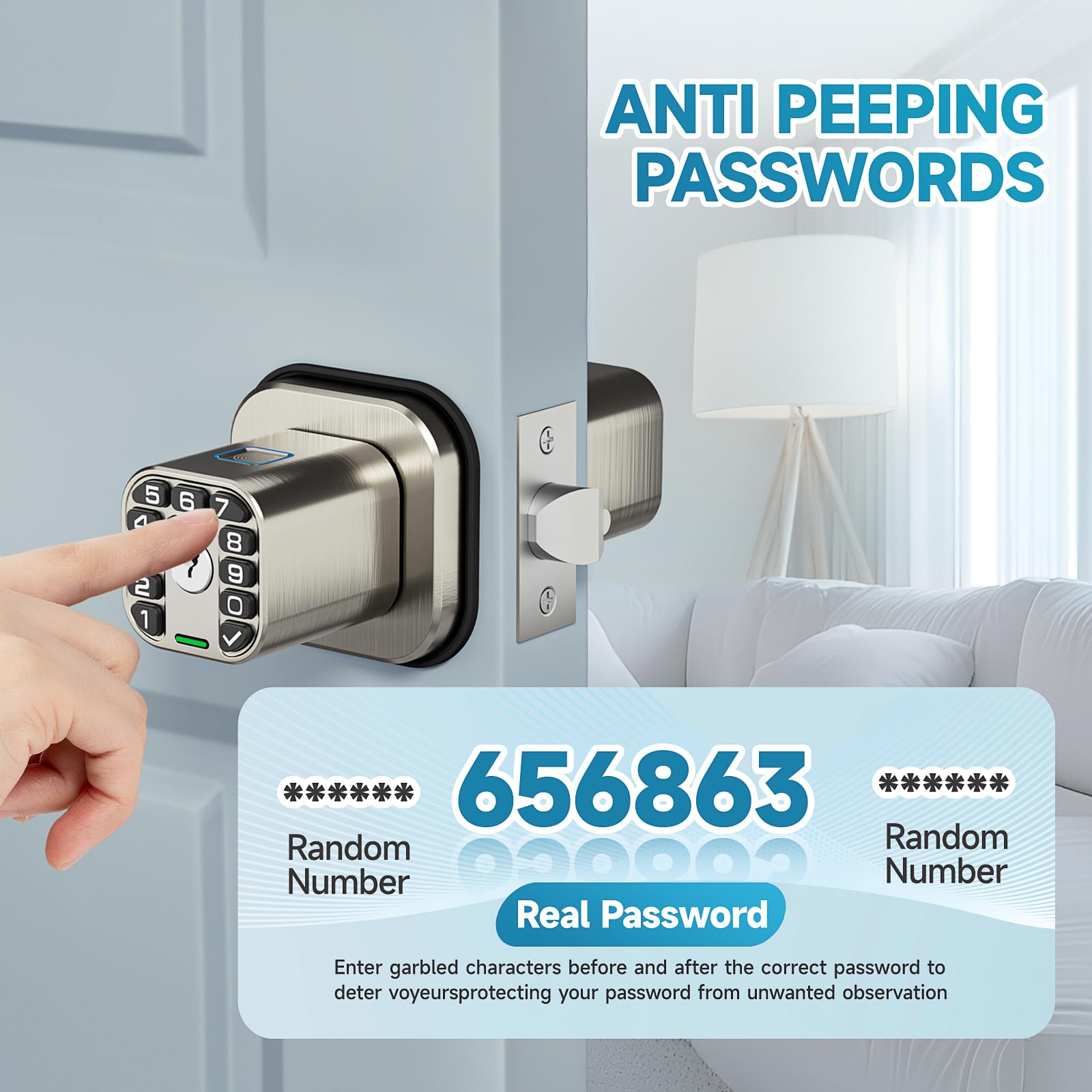 KIWDZFU LKI0803B289 Electronic-Door-Locks - View #7