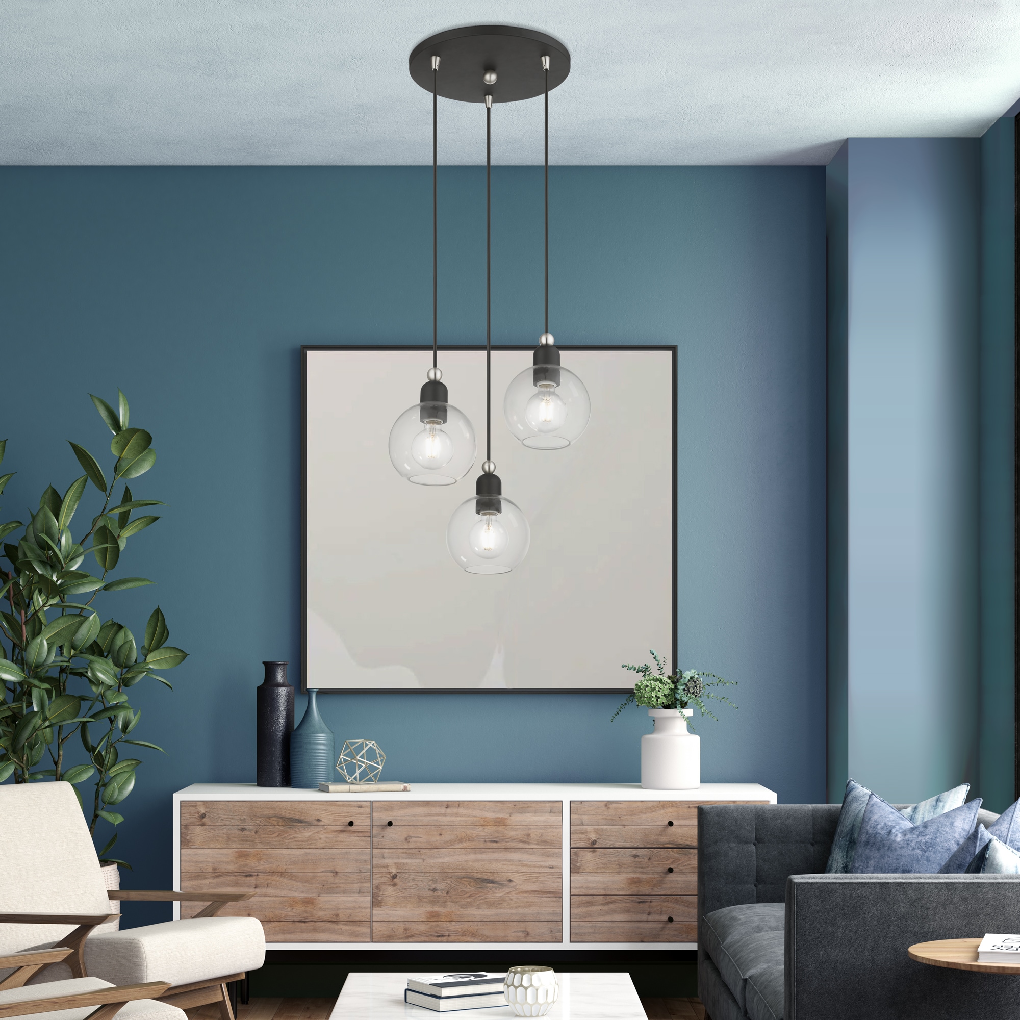 Livex Lighting 48973-04 Pendant-Lights - View #7