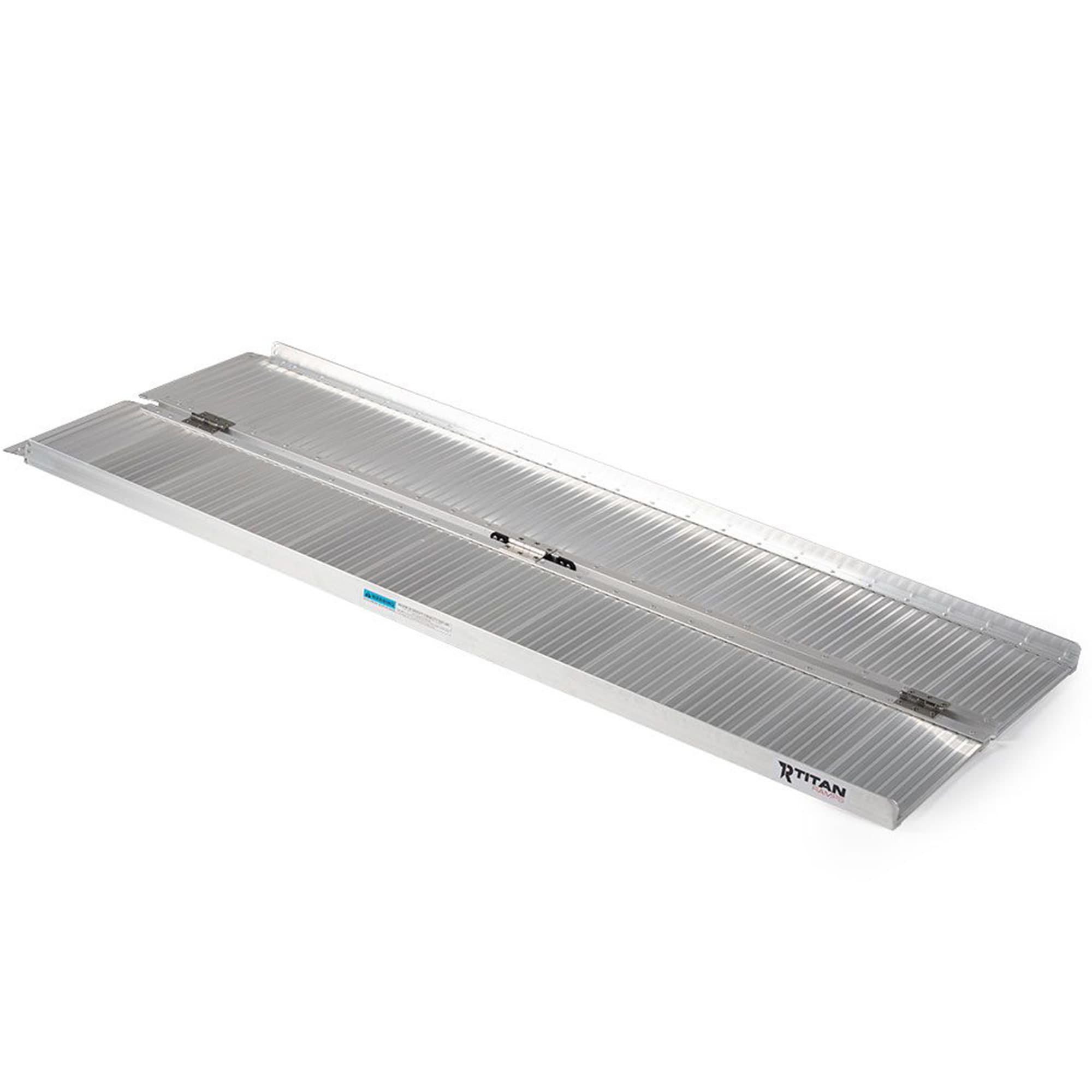Titan  Ramps 5 Foot Single-Fold Aluminum Wheelchair Ramp 600 Pound Capacity