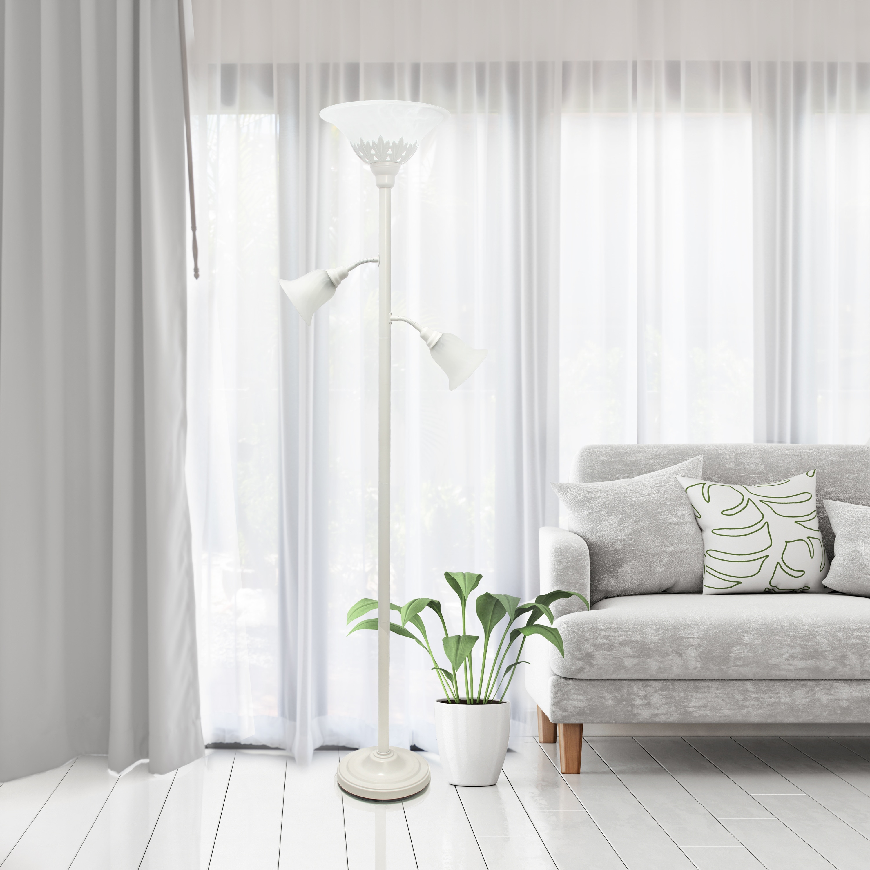 Elegant Designs LF2002-WHT floorlamps - View #7