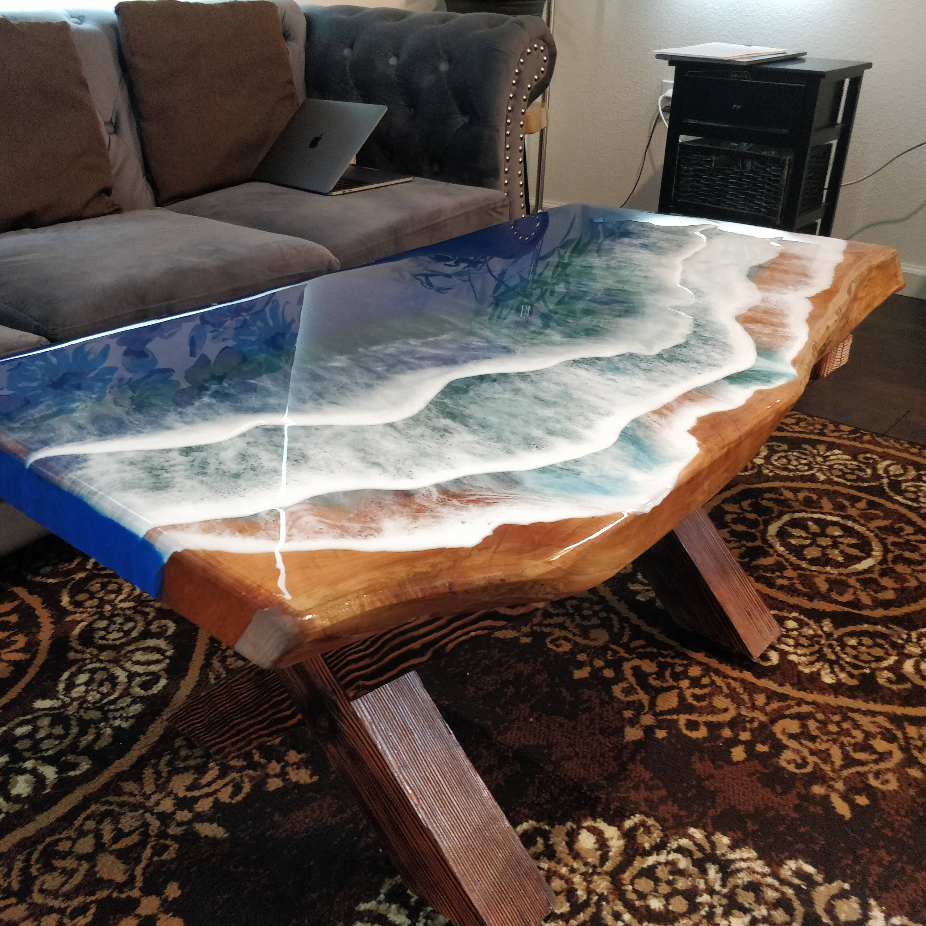 Fiberglass Coatings Table Top Epoxy Adhesive - Stainable, UV