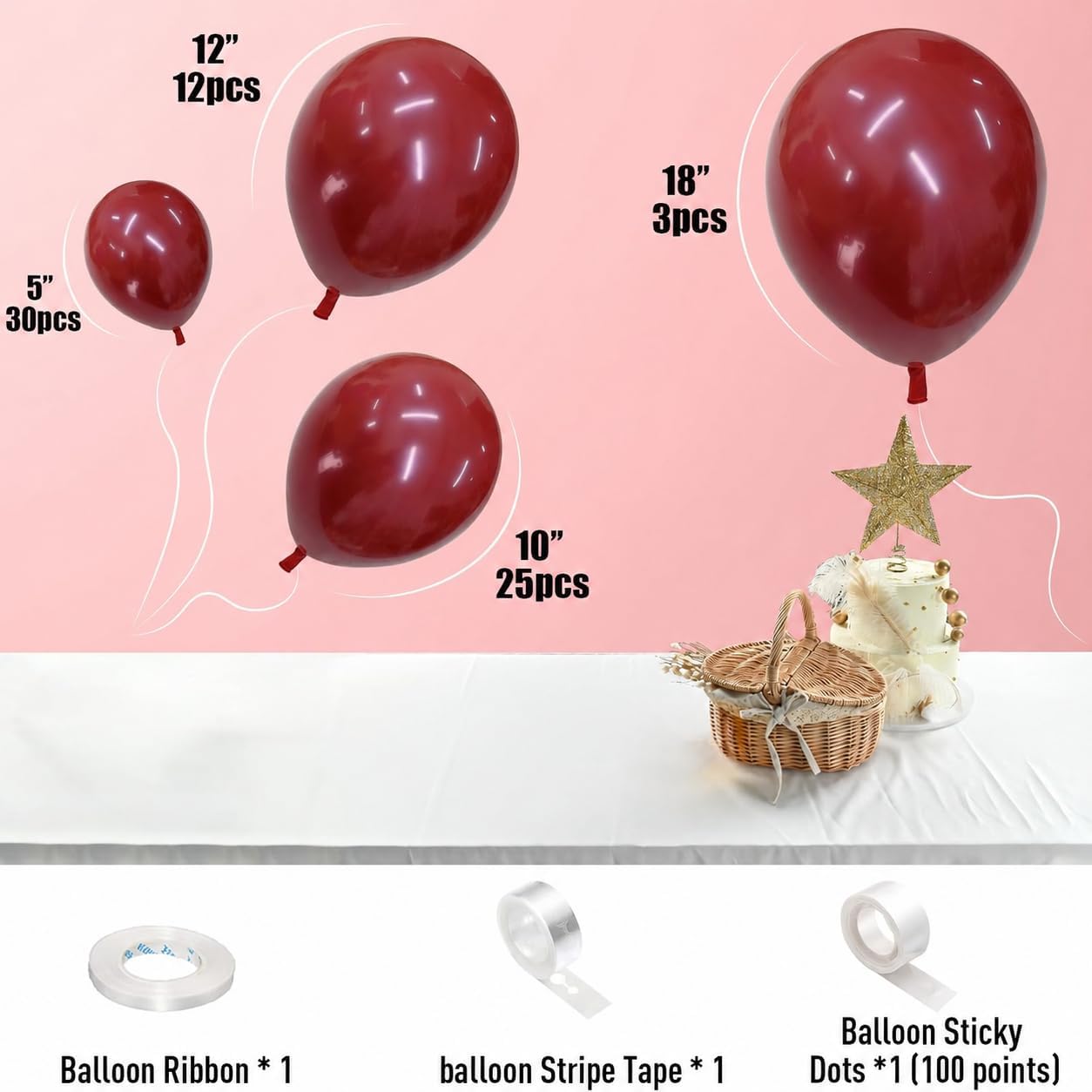 Jobkoo JK762740228655 Party-Supplies-Cc - View #2