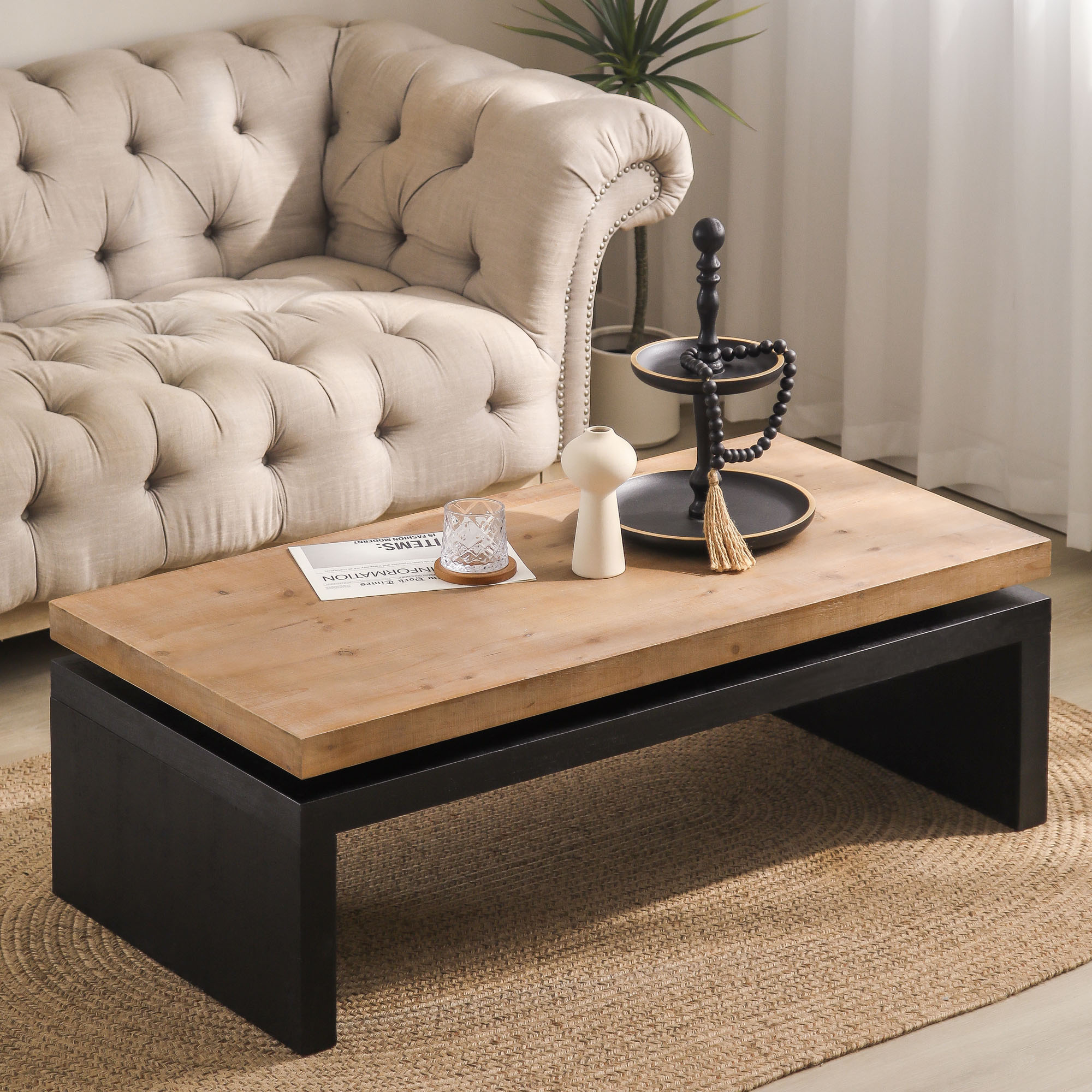 SINOFURN SYE140005BK Coffee-Tables - View #3