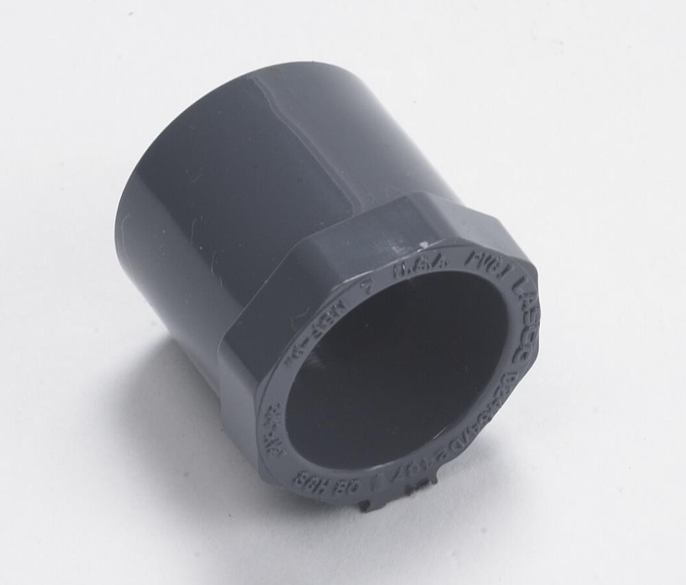 LASCO 837101RMC 3/4-in x 1/2-in Schedule 80 PVC Reducing Bushing