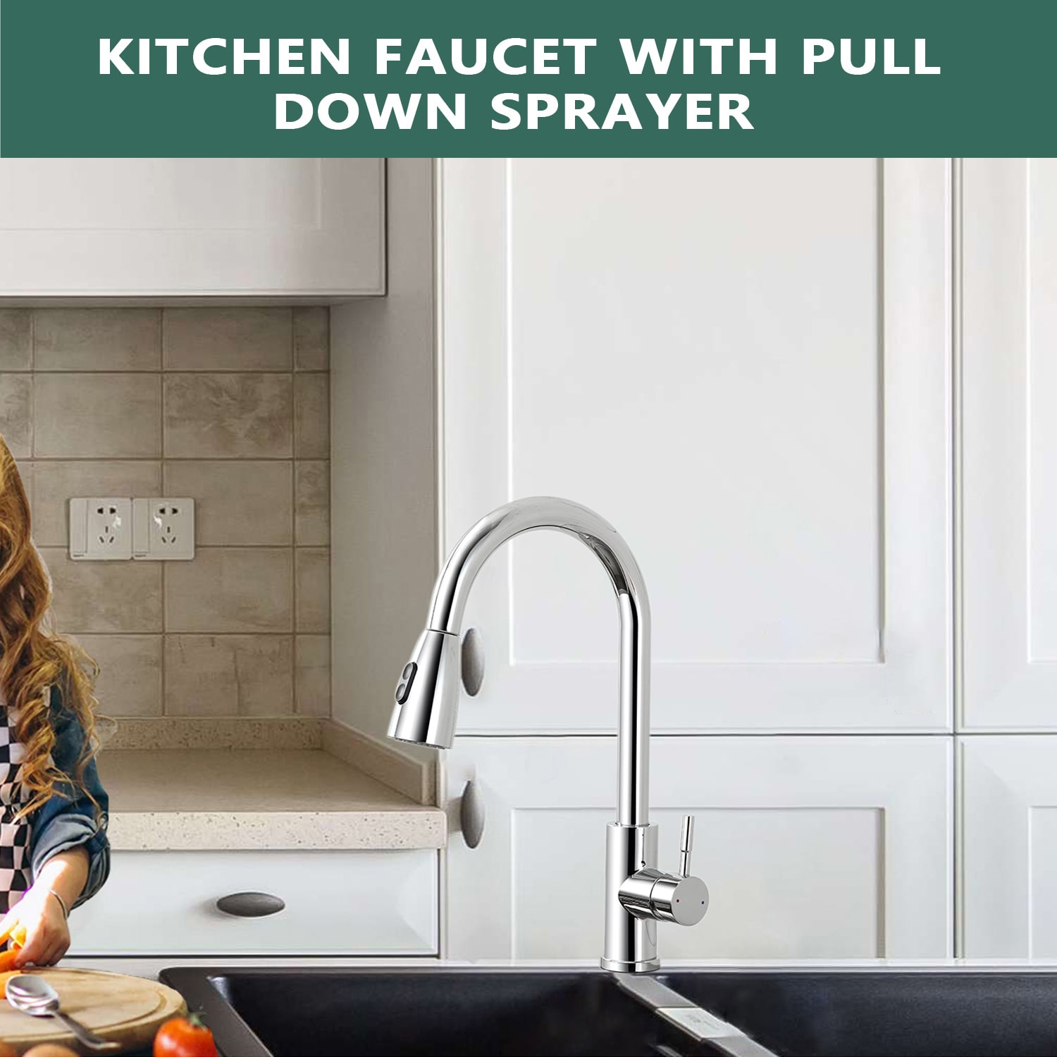 Maincraft 028HK80CH Kitchen-Faucets - View #8