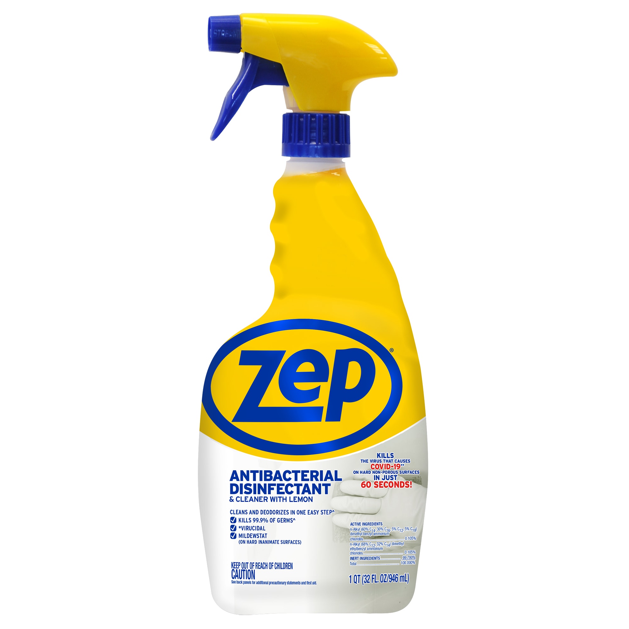 ZEP Premium Carpet Shampoo Cleaner Fresh Scent Concentrated Formula 2.5  Gallon
