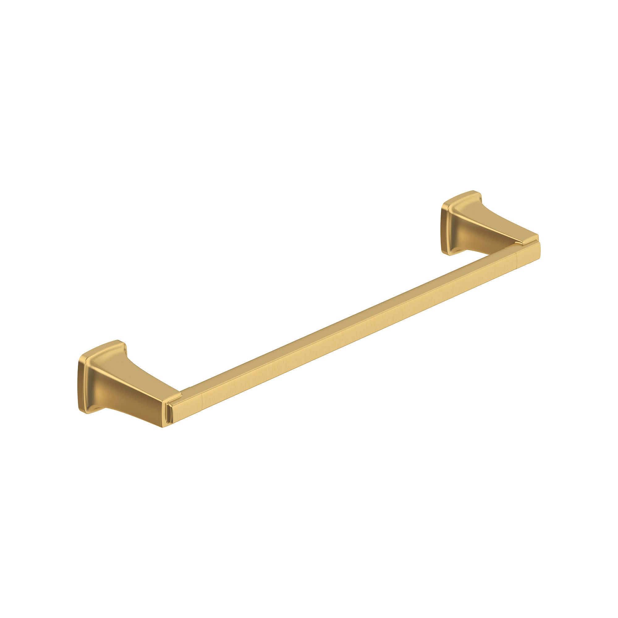 American Standard 7353018.GN0 Townsend 18-in BRUSHED COOL SUNRISE Wall mount Single Towel Bar