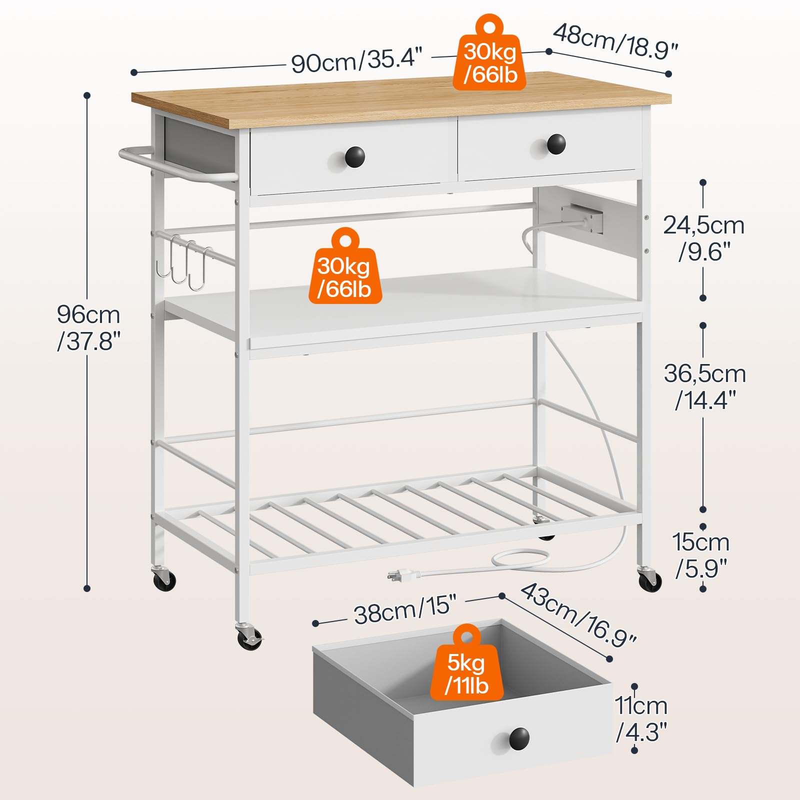 LAIFUCAM LLA0715A051 Garage-Storage-Hooks - View #3