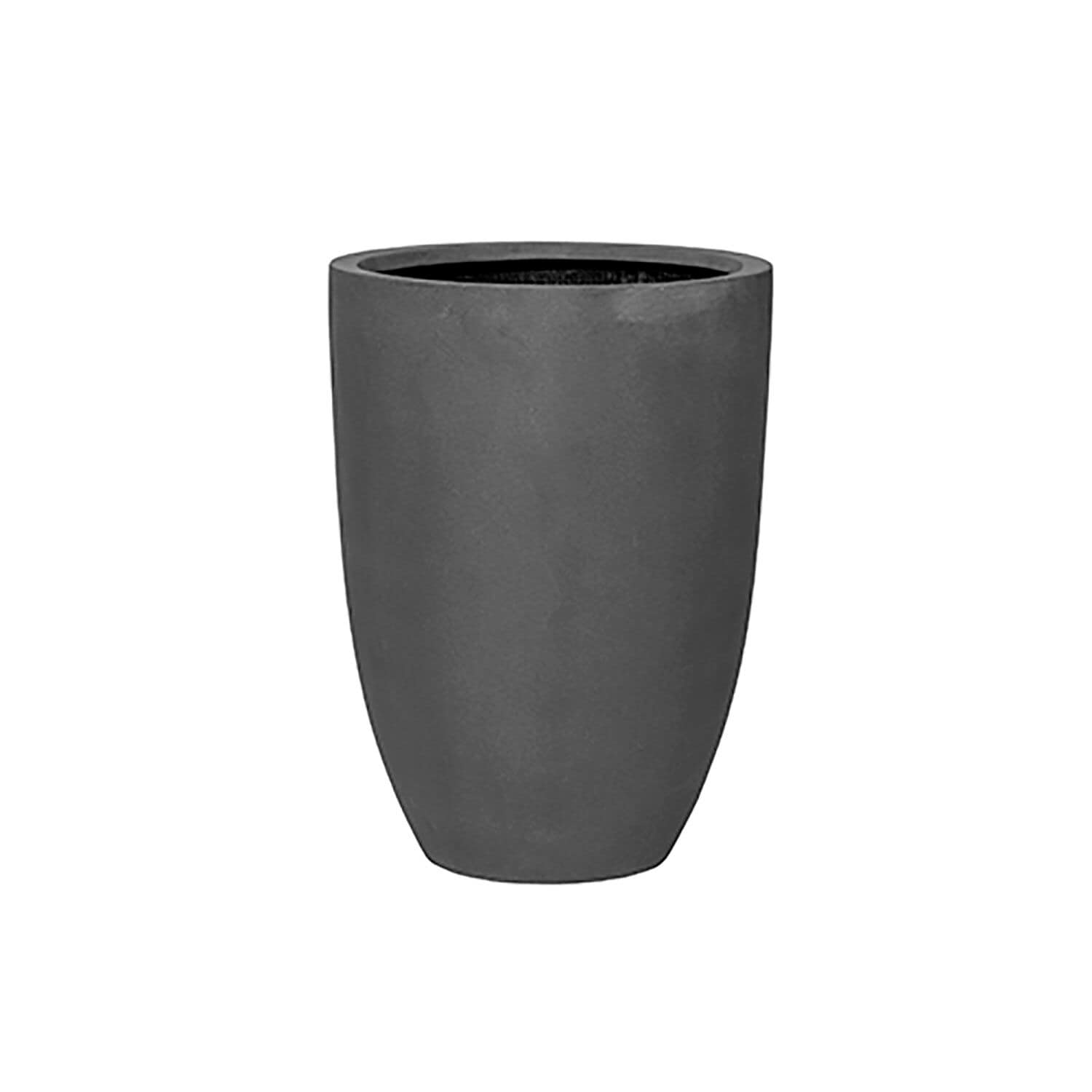 Vasesource OXFORD2175CM Round 21.25-in W Medium Gray Mixed/Composite Indoor/Outdoor Planter