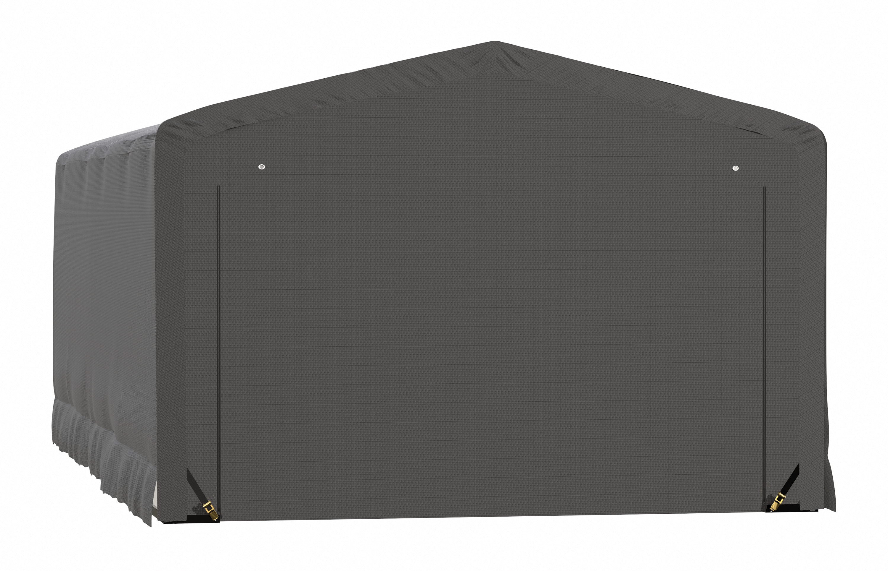 ShelterLogic 12-ft x 27-ft Metal Single car Garage Building