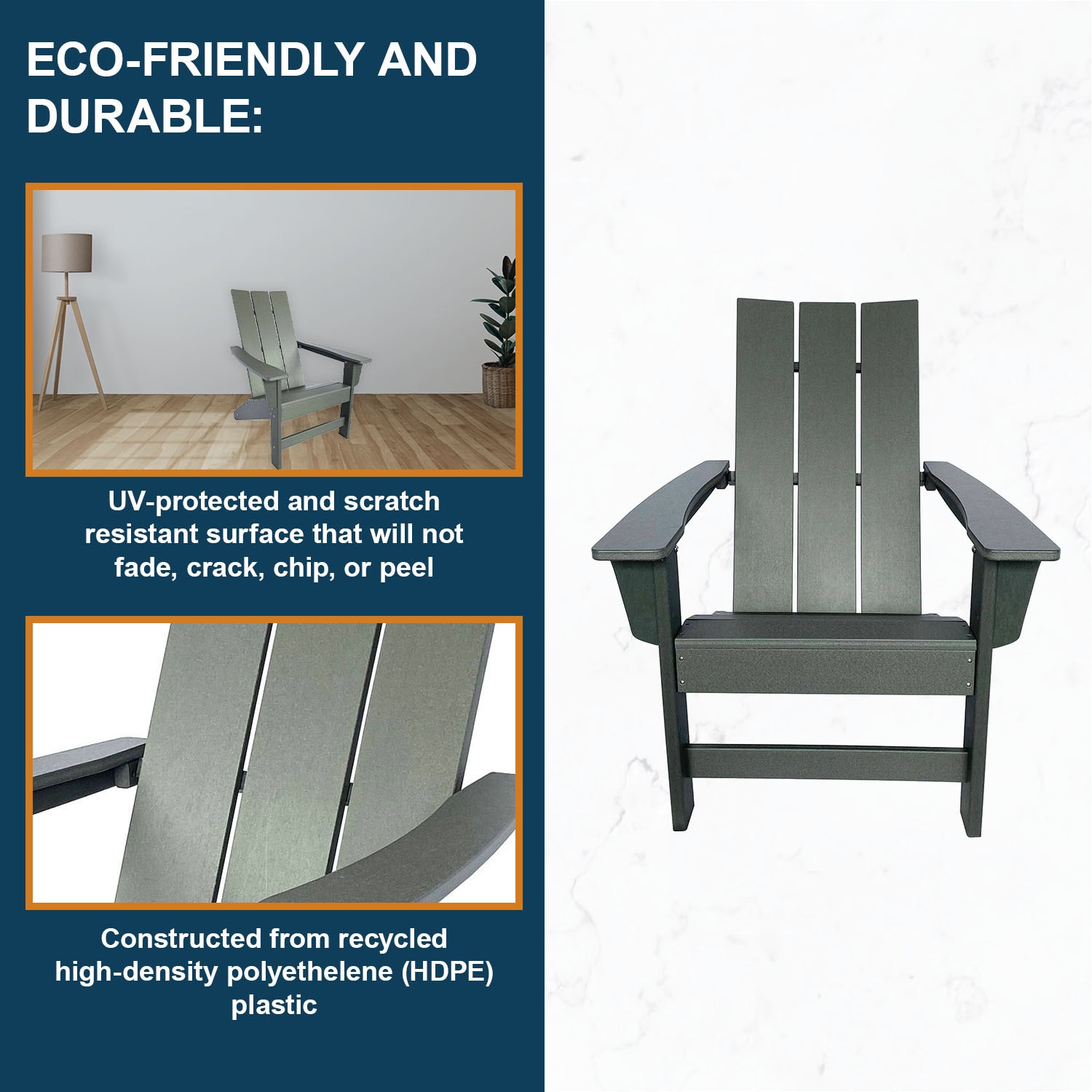 Shine Company 7623GY Patio-Chairs - View #8