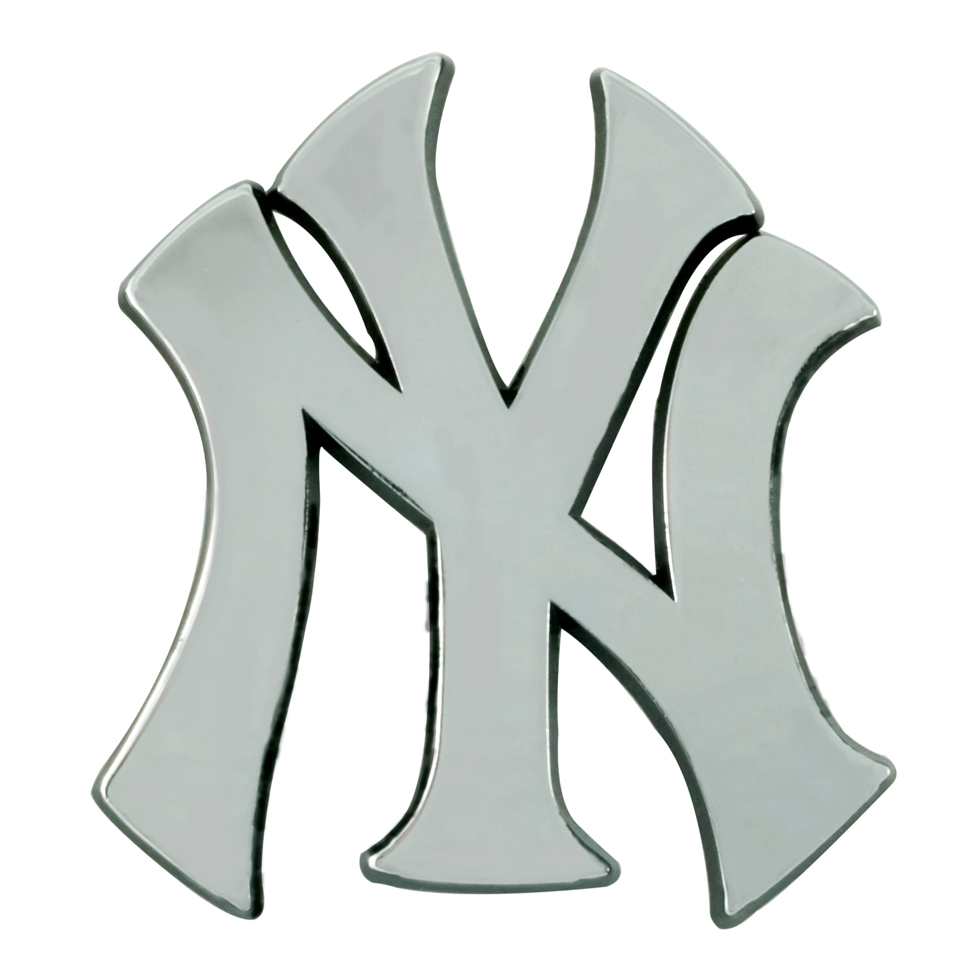 FANMATS New York Yankees MLB Chrome Emblem Metal Emblem at