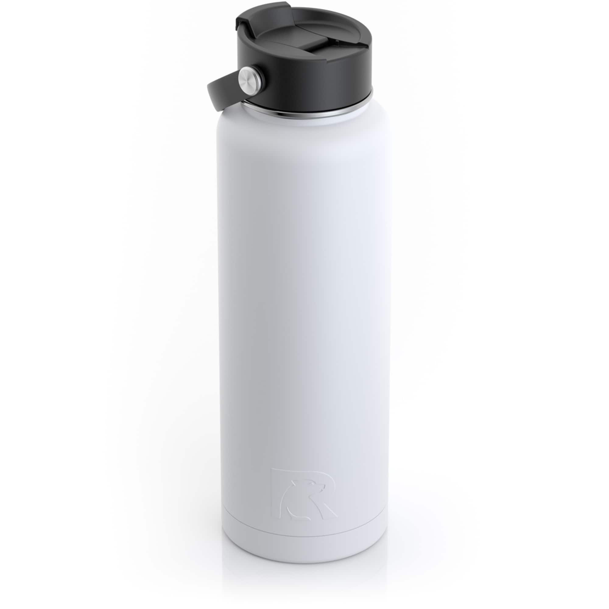 Rtic Outdoors 40-fl Oz Stainless Steel Insulated Water Bottle- White At 