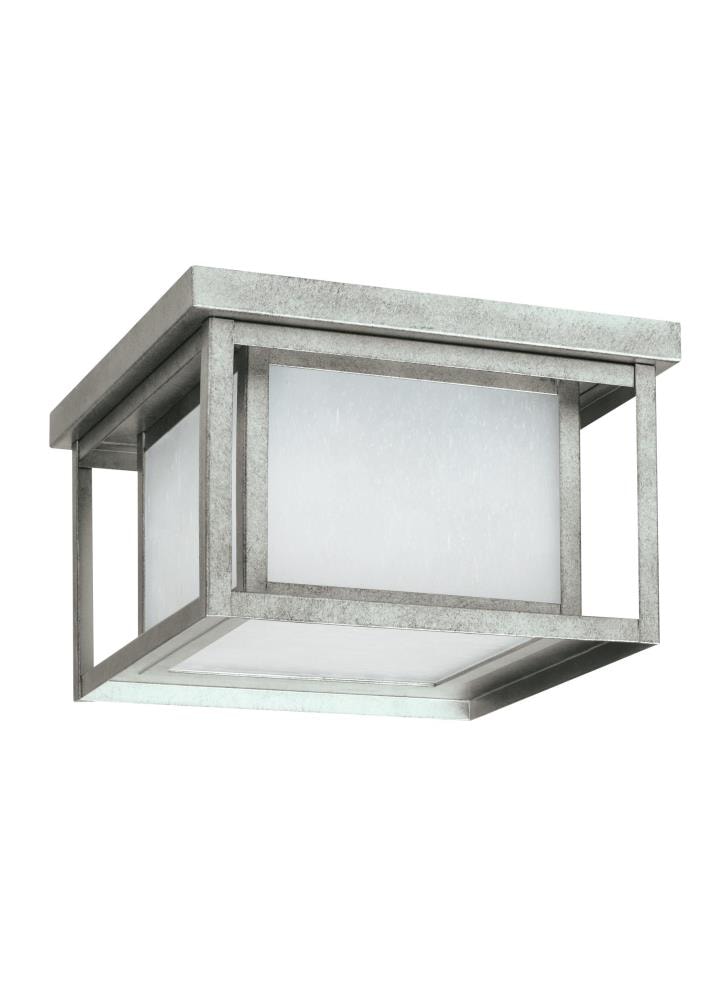 Generation Lighting 79039EN3-57 Hunnington 1 -Light Distressed Pewter Outdoor ENERGY STAR Certified