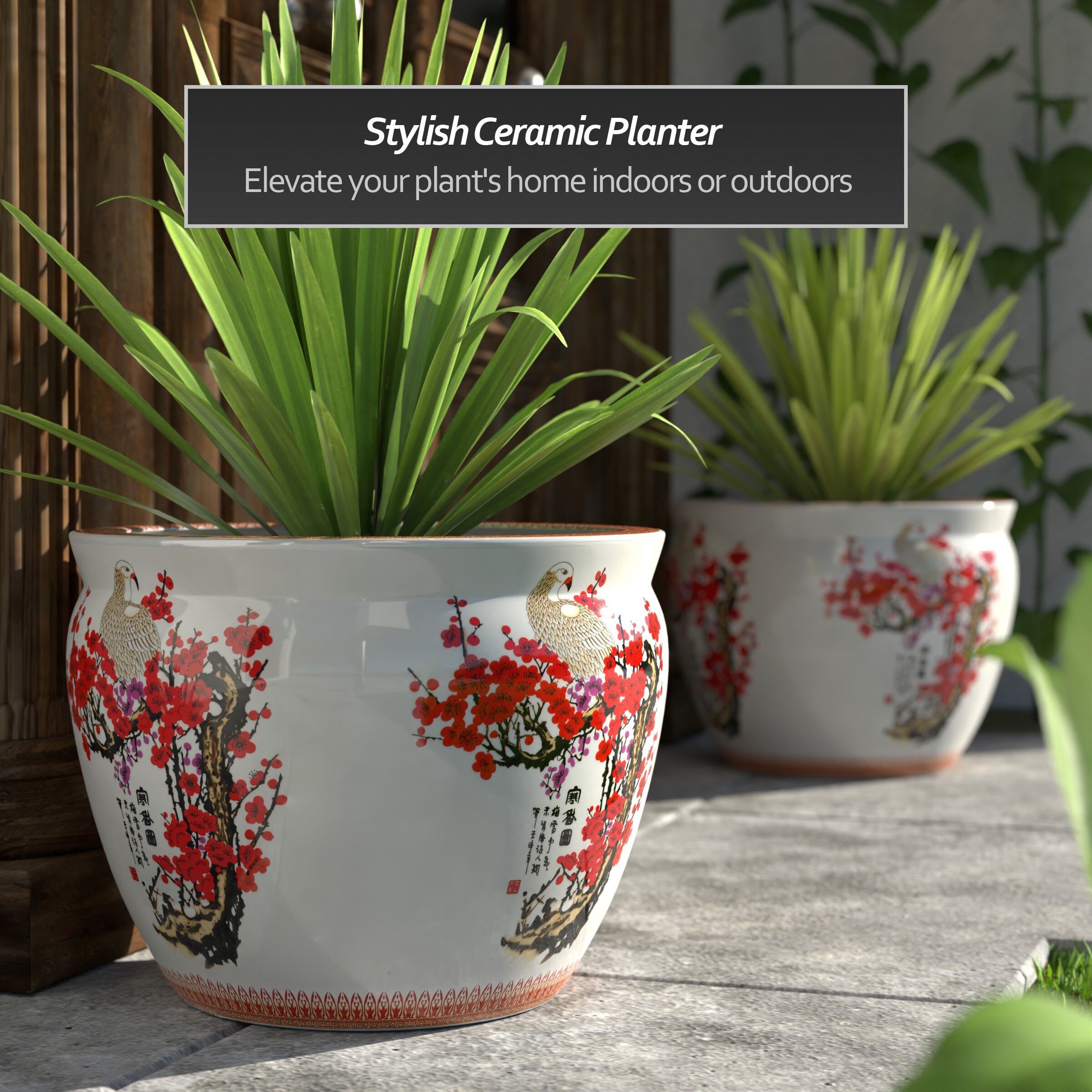 Red Lantern BW-20FISH-CBLOS Planter-Window-Box - View #4