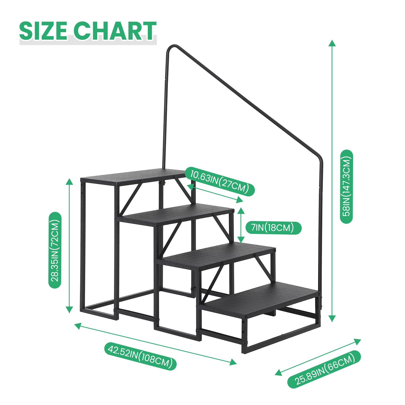 GarveeLife CLJGVPAJX1B0WB2 Step-Ladders - View #2