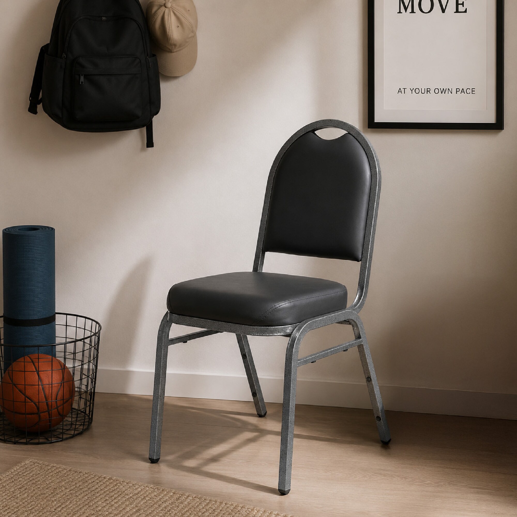 Hampden Furnishings HMD9200SV-BK/2 Office-Chairs - View #6