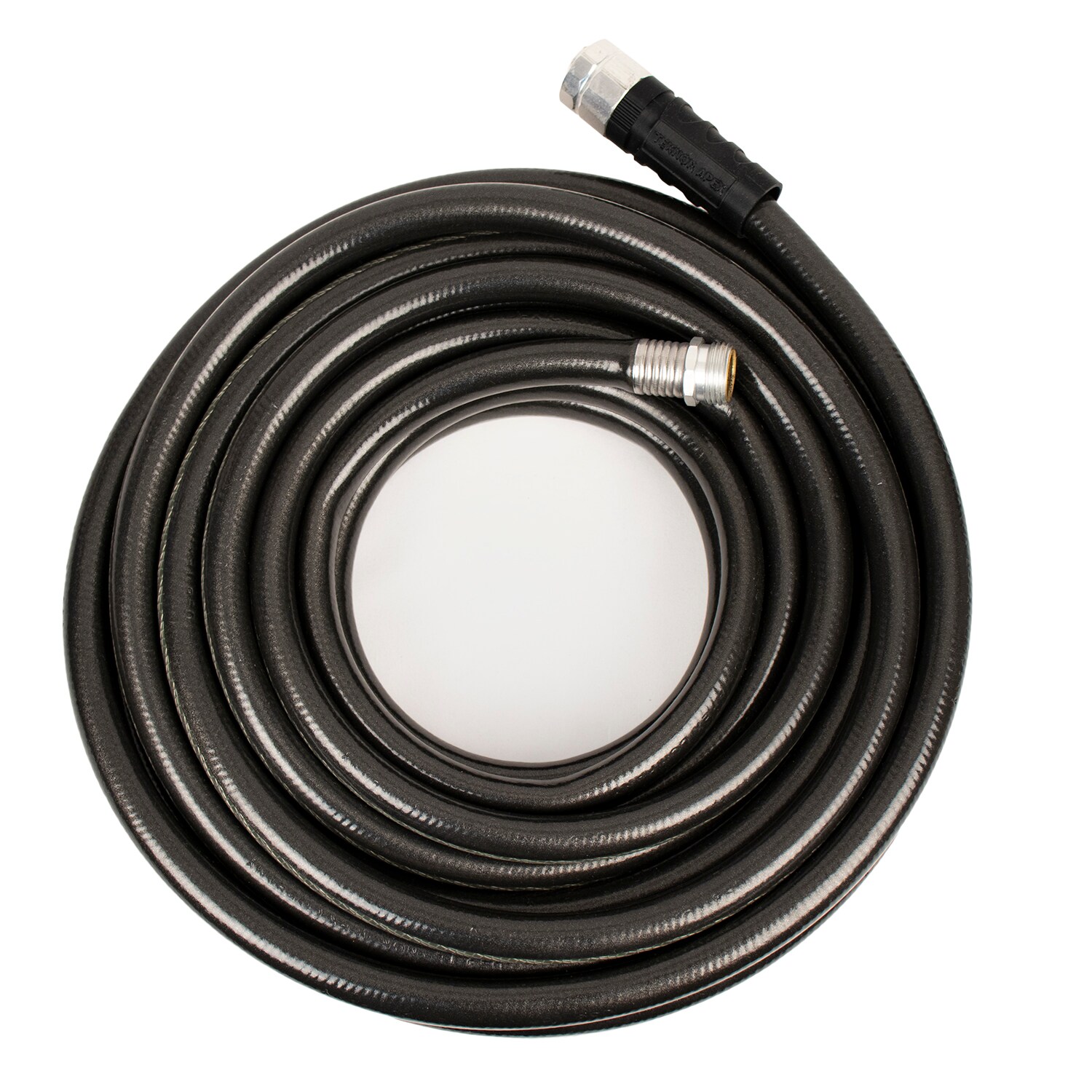 NeverKink Teknor Apex 5/8-in x 100-ft Heavy-Duty Kink Free Vinyl Gray Coiled Hose