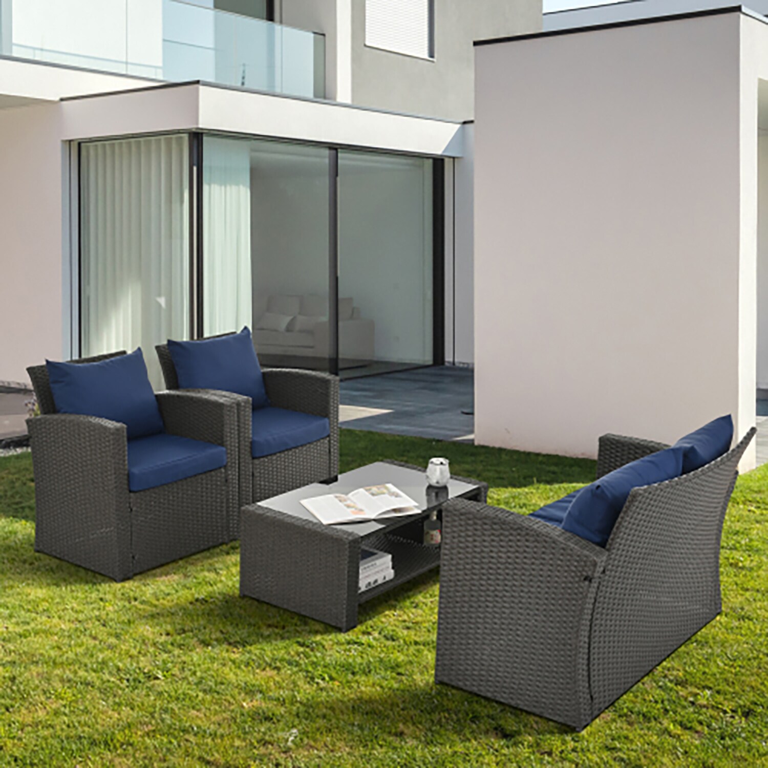 GZMR GM-DH-00007 Patio-Conversation-Sets - View #3