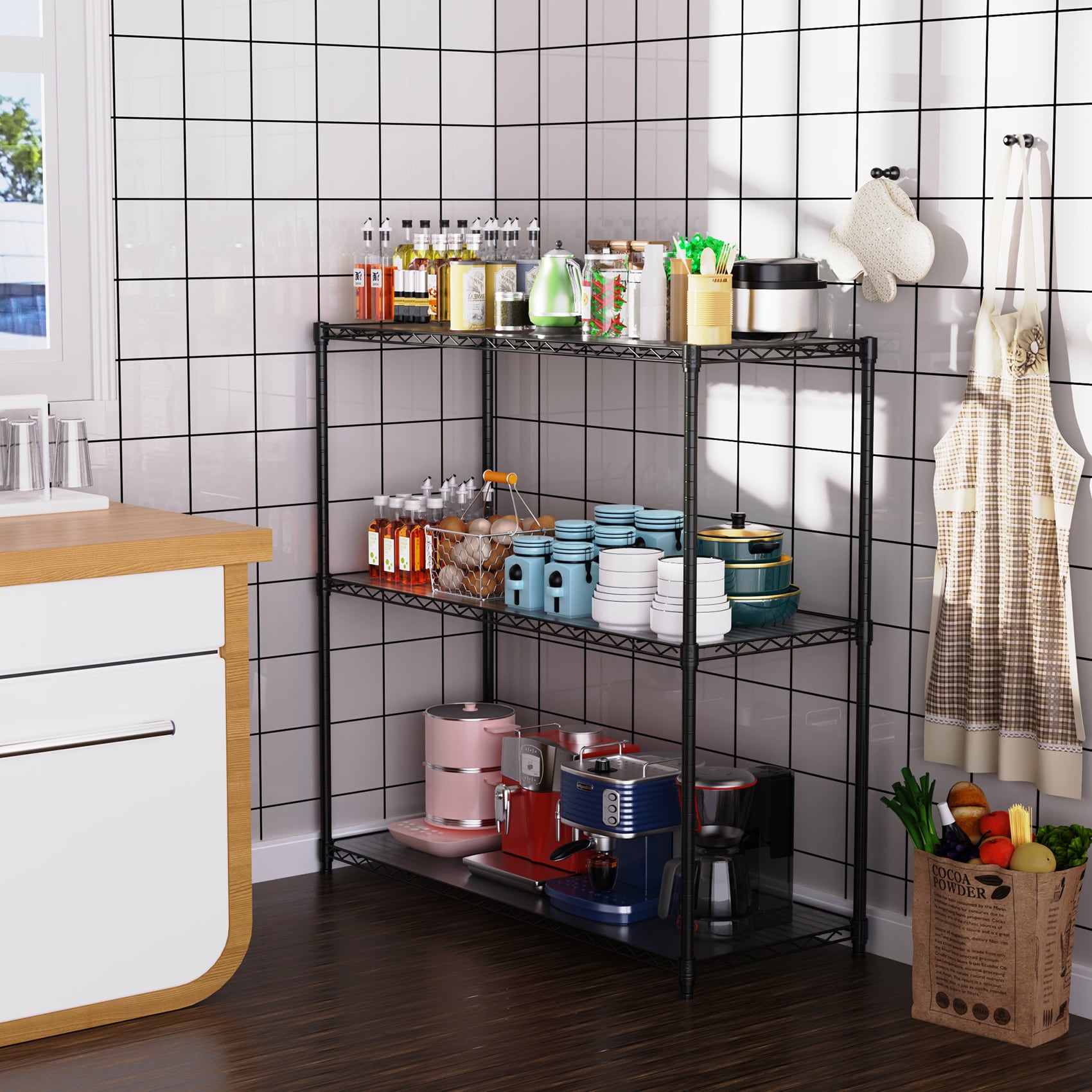 Siavonce FZ91053 Free-Standing-Shelving - View #3