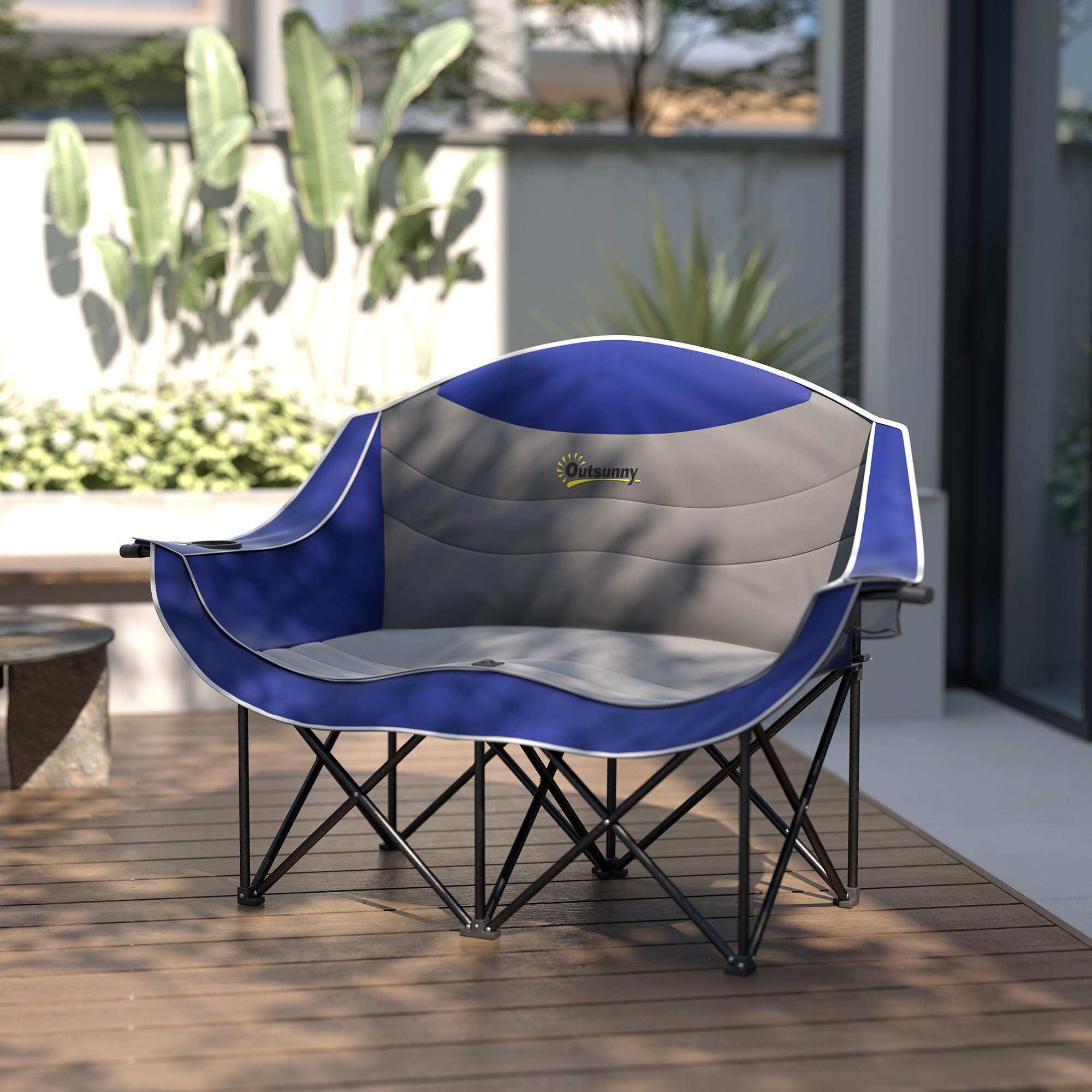 Outsunny A20-509V00BU Beach-Camping-Chairs - View #9