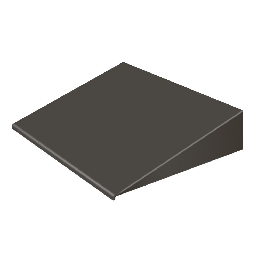 PlexiDor PD AWNING MD BR Aluminum Medium Pet Door Wall kit