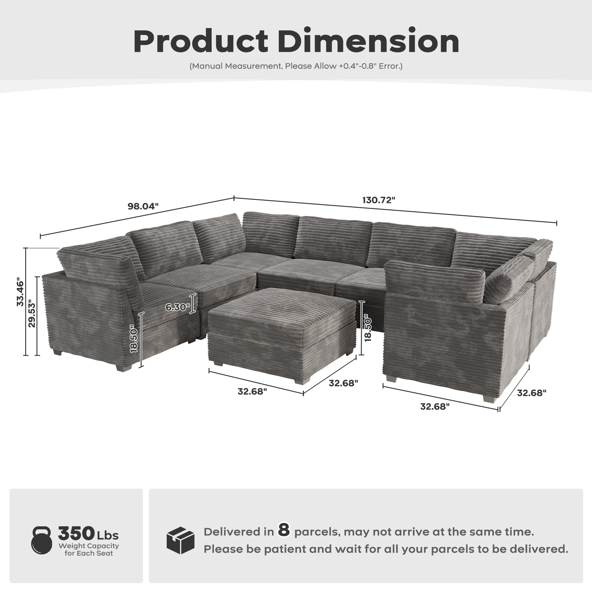 Ovios OYOYO910-F Sofas-Loveseats - View #6