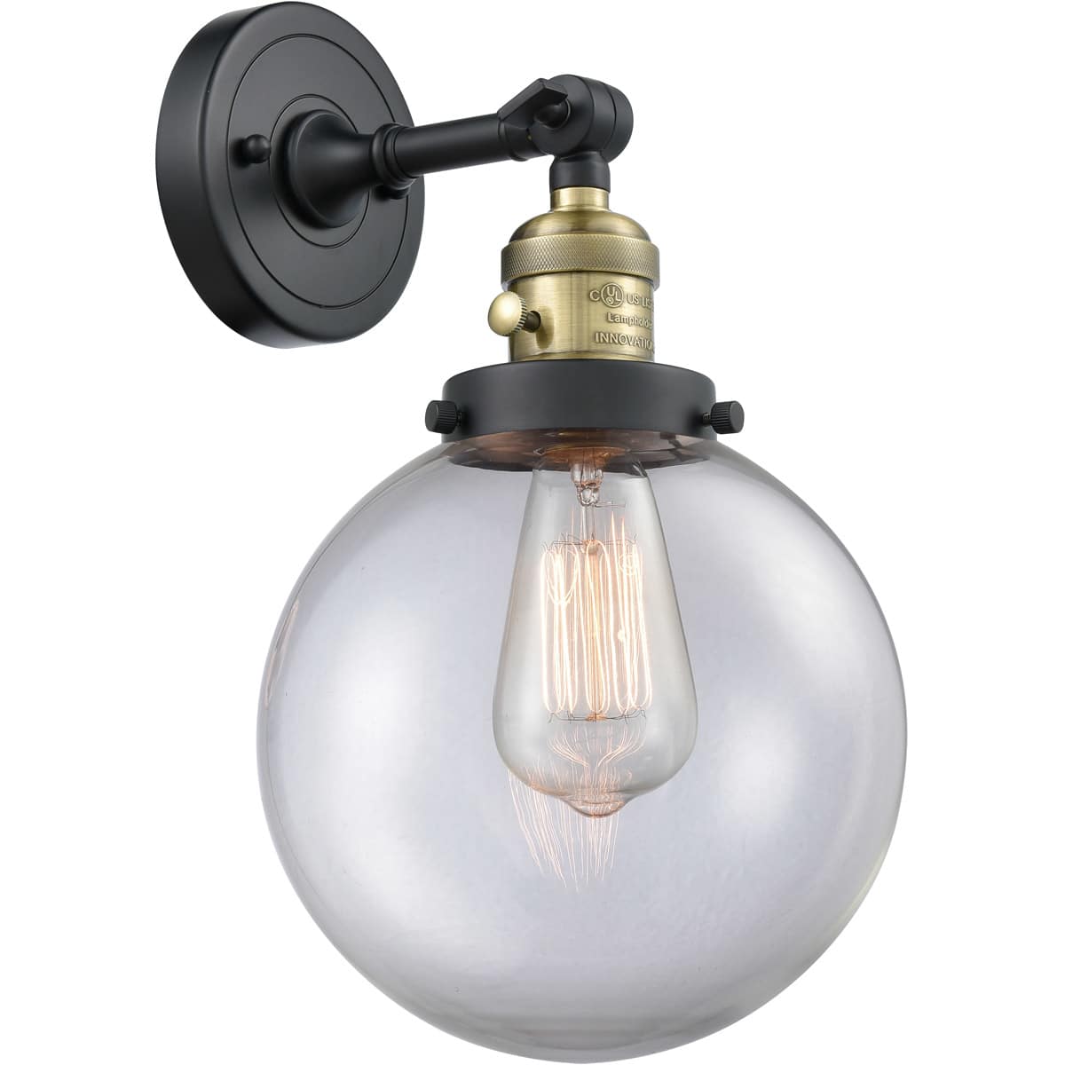 Innovations Lighting 1382046 203SW-BAB-G202-8 Franklin Restoration Large Beacon