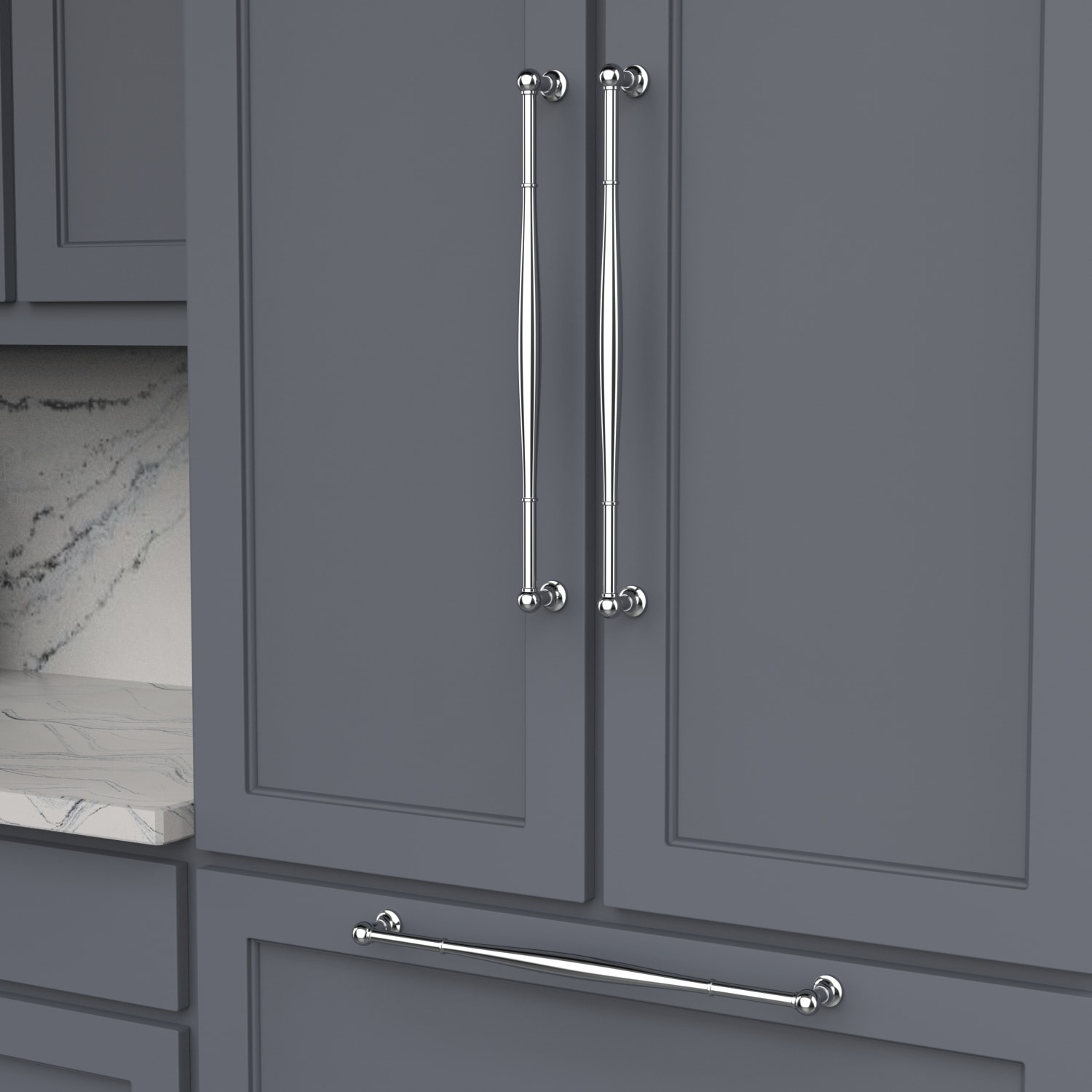 Belwith Keeler B077278-CH Cabinet-Pulls - View #2
