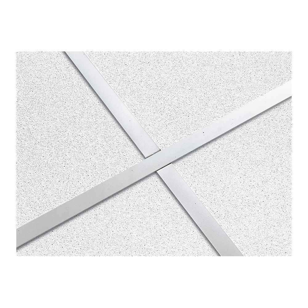 Armstrong Ceilings Sahara 24-in x 24-in 16-Pack White Smooth 15/16-in ...