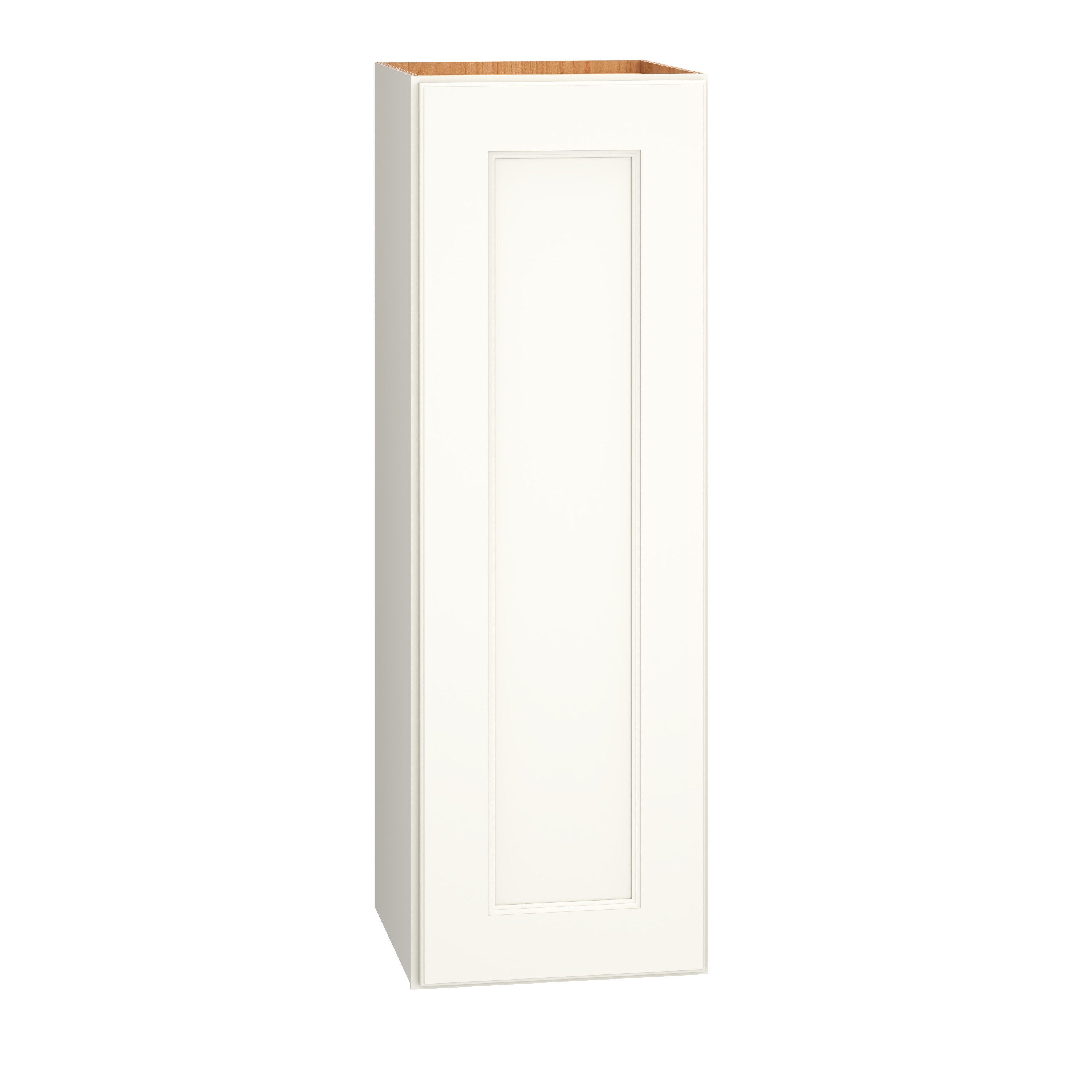 Diamond Express Macaulay 12-in W x 36-in H x 12-in D White Wall Fully Assembled Plywood Cabinet (Recessed Panel Square Door Style)