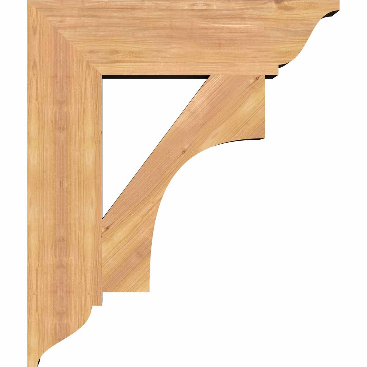 Ekena Millwork BKT06X24X28WTL01SWR Exterior-Brackets-Braces - View #3