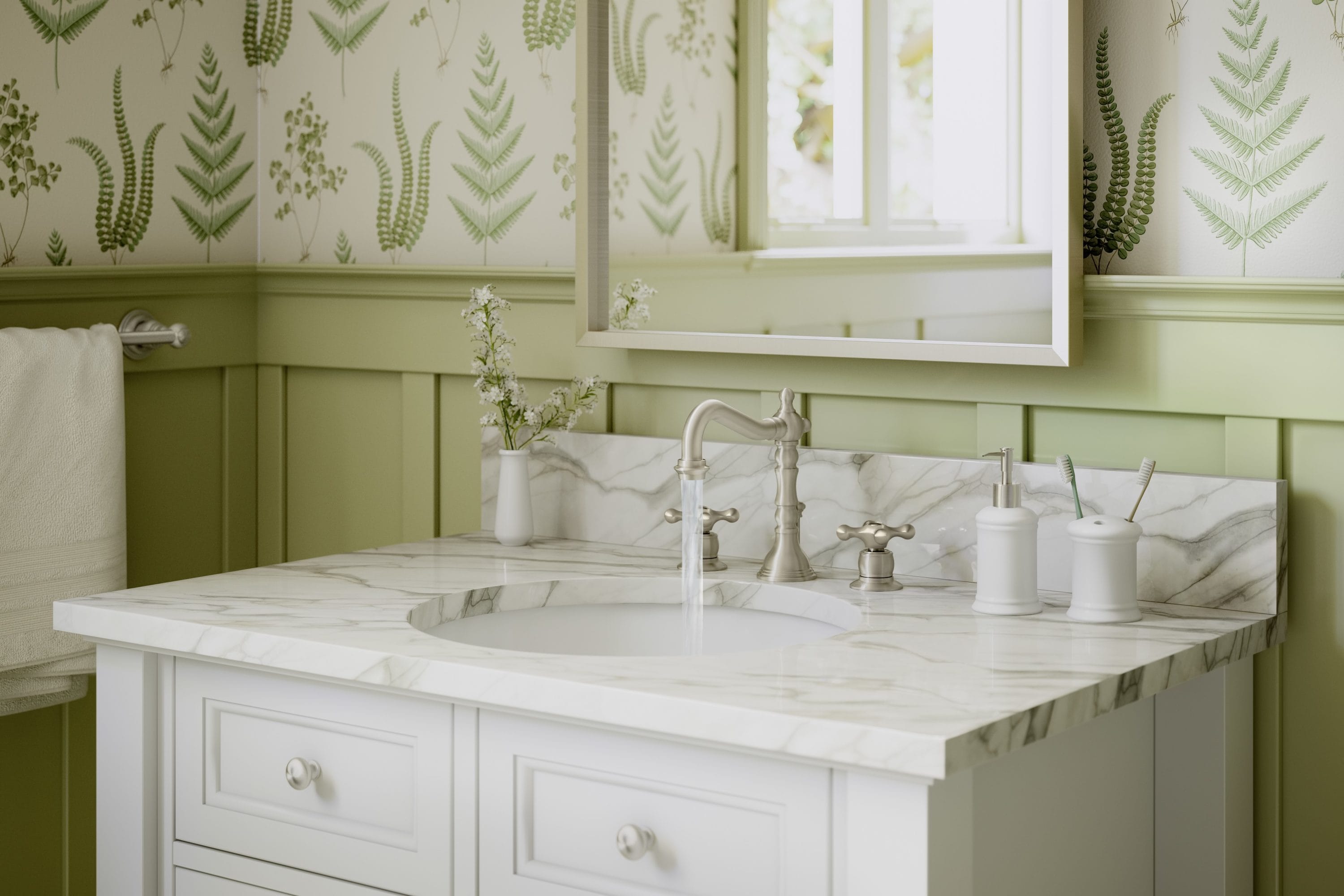 Symmons SLW-4412-STN-1.0 Lavatory-Faucets - View #2