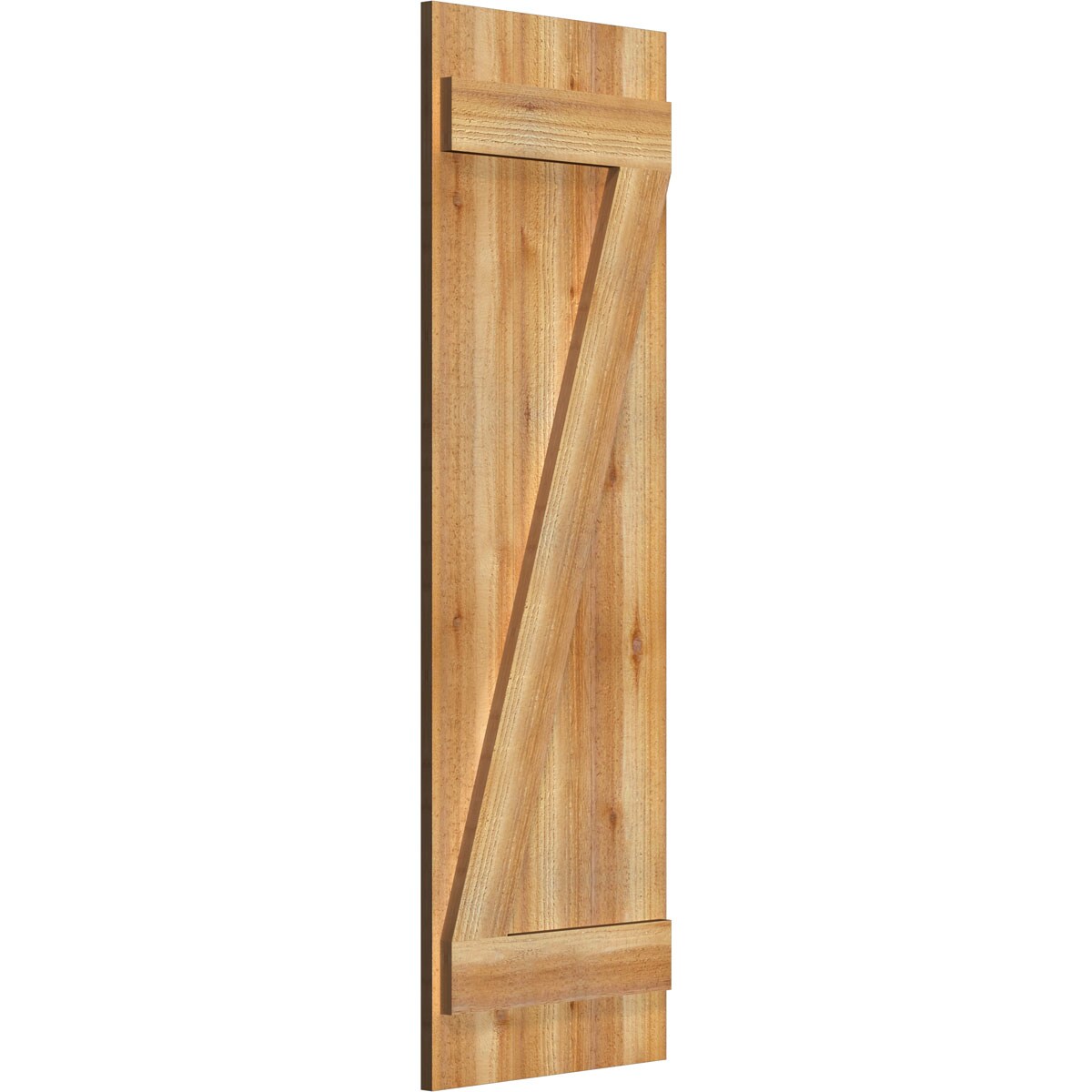 Ekena Millwork RBJ06Z16X050RWR Exterior-Shutters - View #2