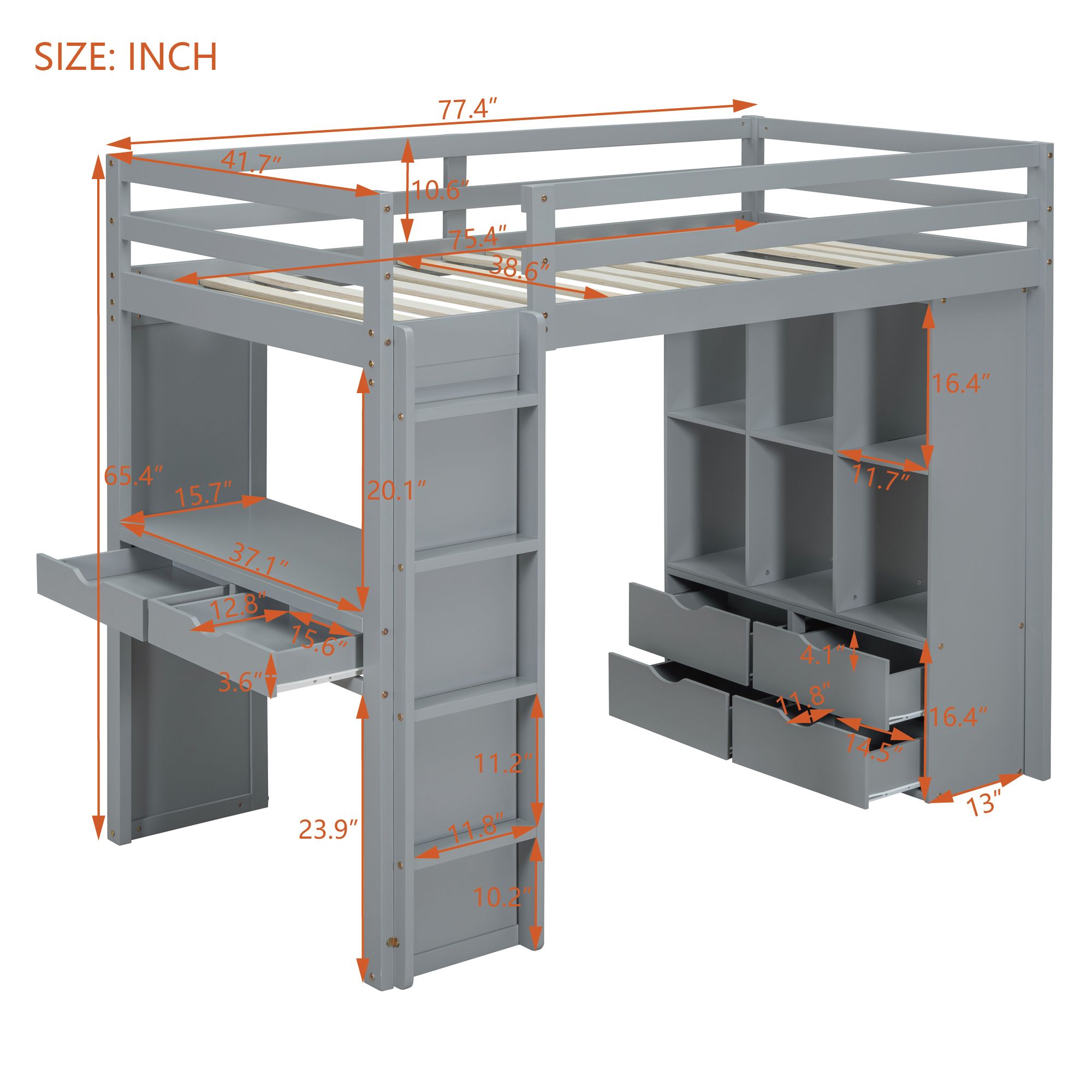 Yiekholo LL-1798AAE Bunk-Beds - View #4