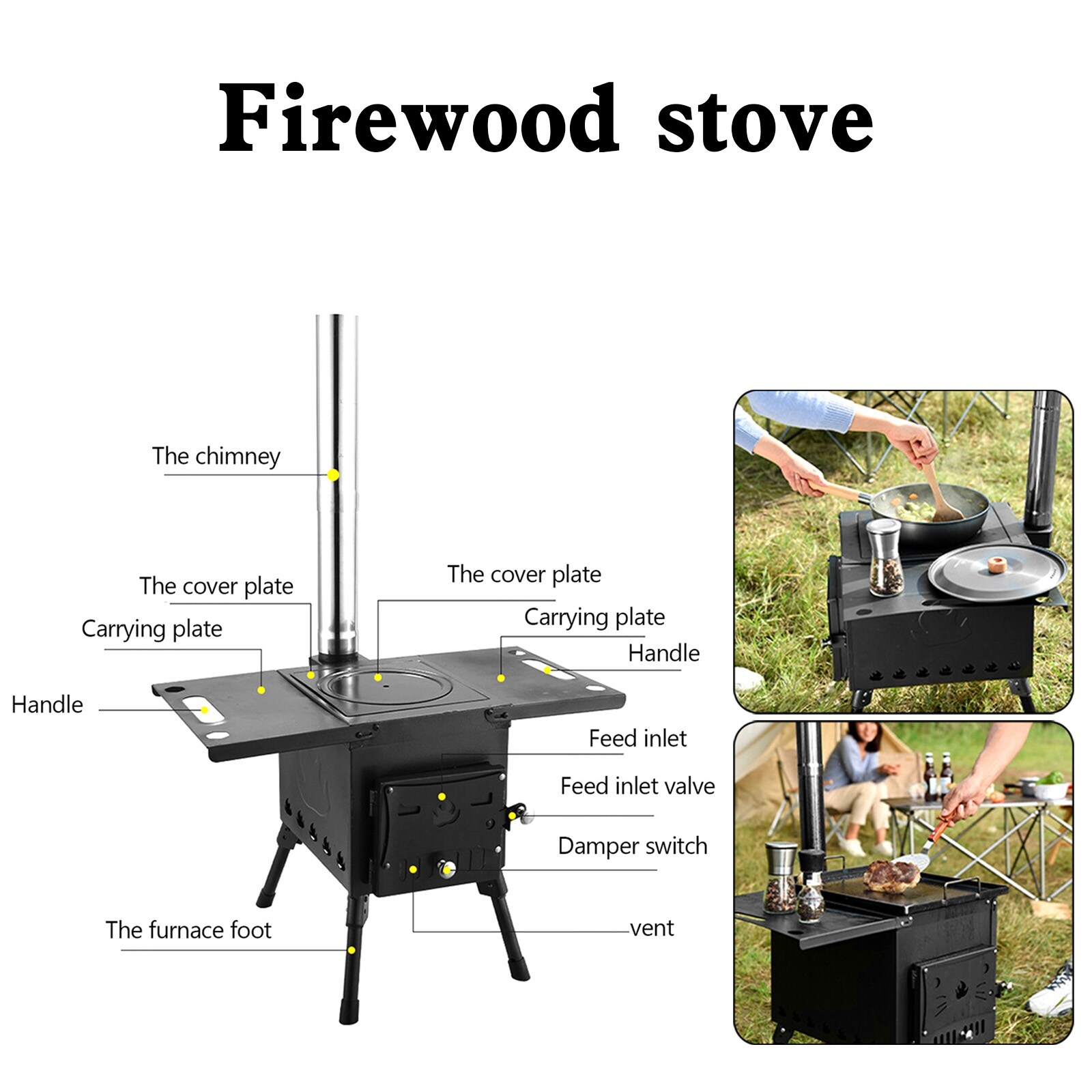 Topteng G071-005 Tabletop-Grills - View #4