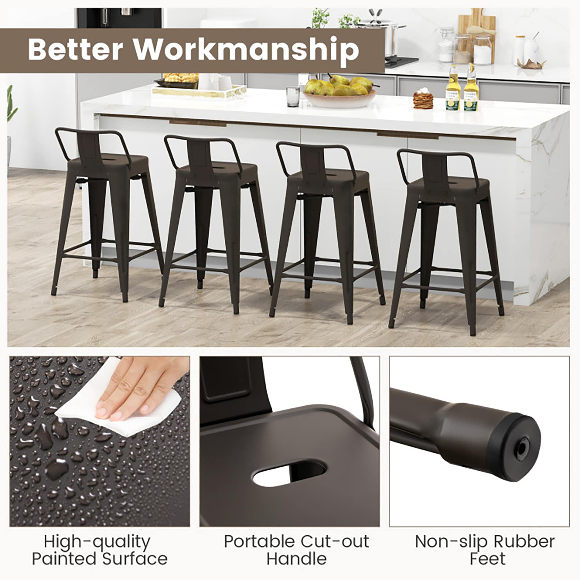 Sumyeg WF-HW66294-LA stools - View #3